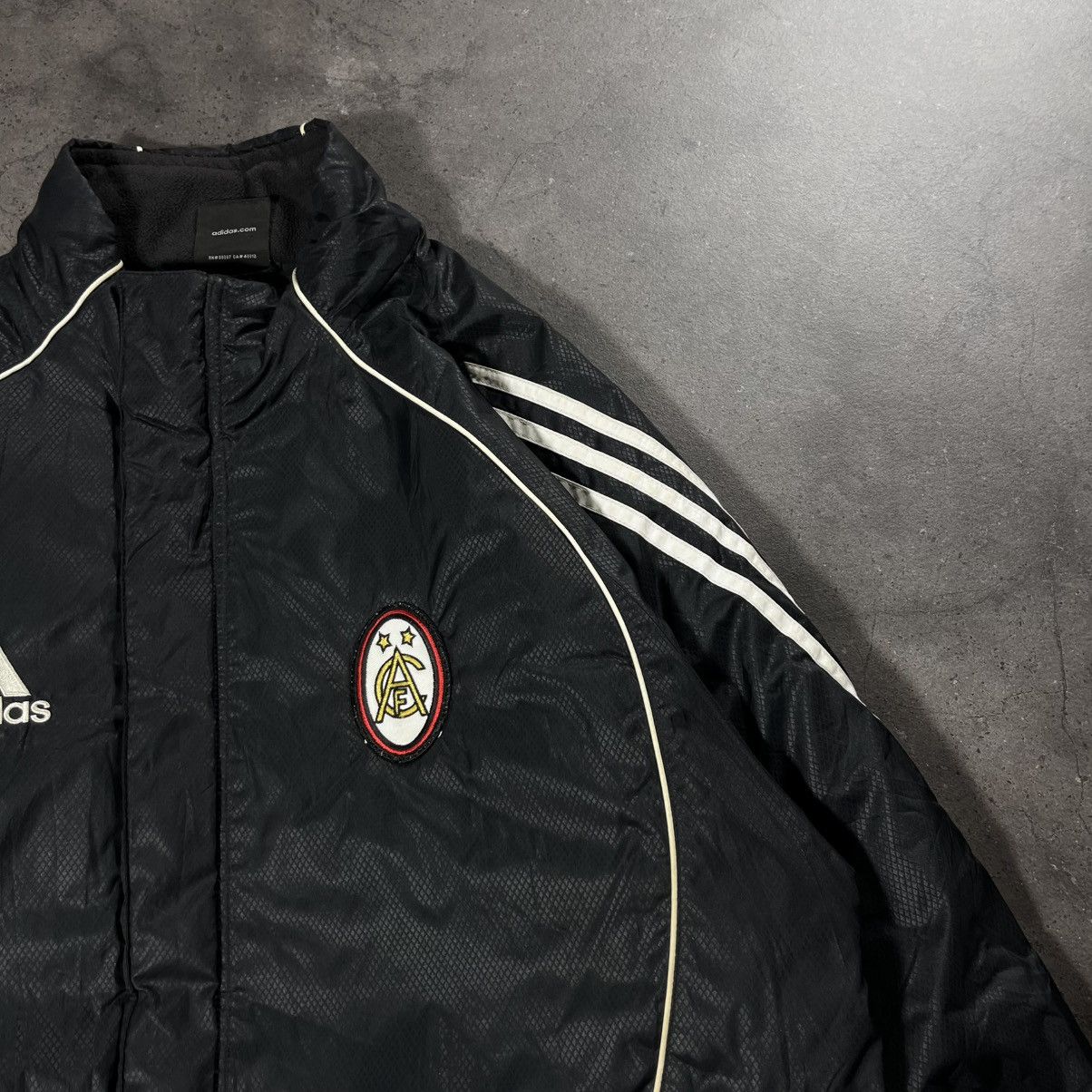 Adidas Vintage 00s Adidas AC Milan Blokecore Training Jacket Jersey Size US XL / EU 56 / 4 - 3 Thumbnail