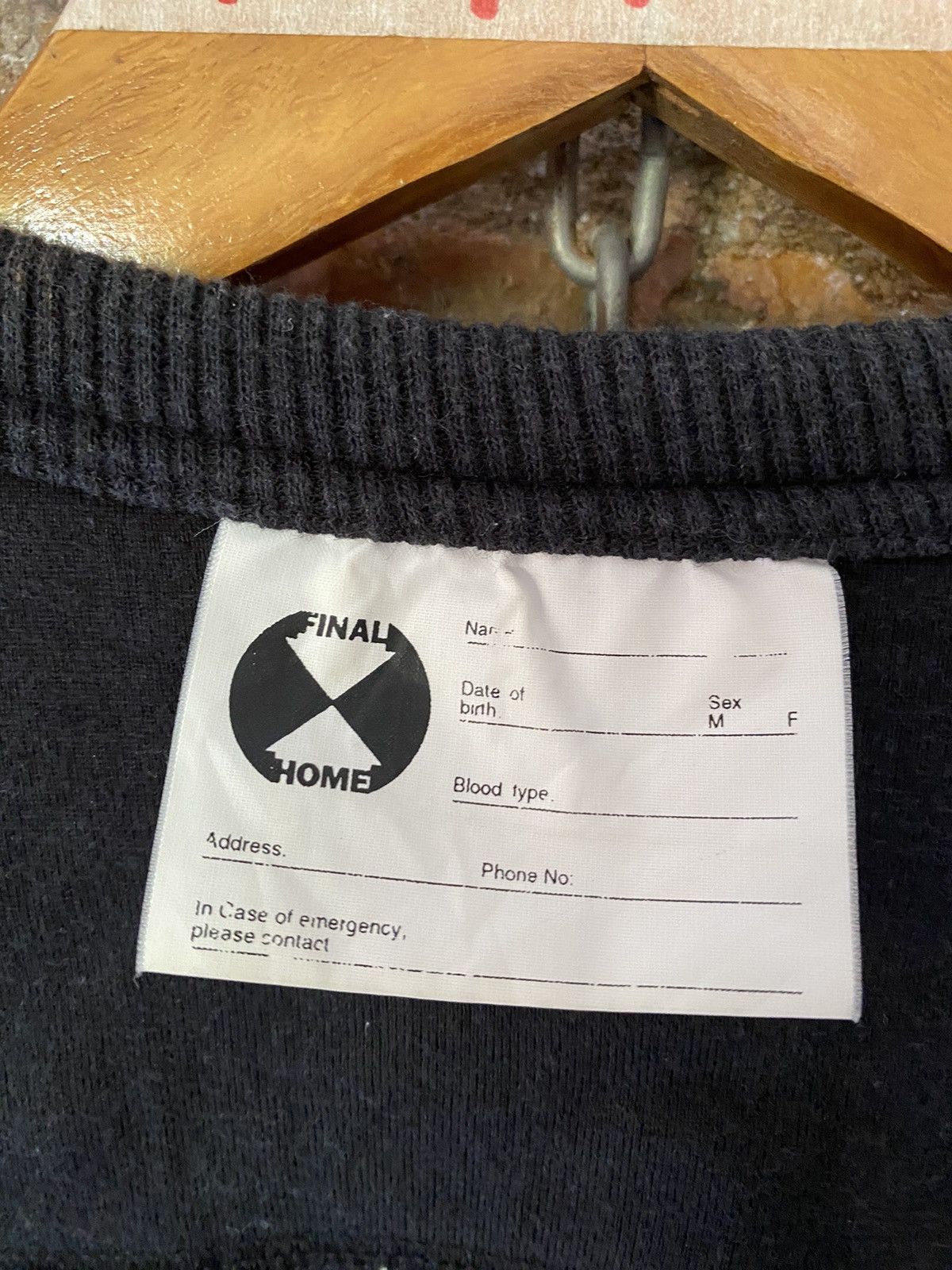 Final Home 1990s Large Back Tag Zipper Size US S / EU 44-46 / 1 - 11 Thumbnail