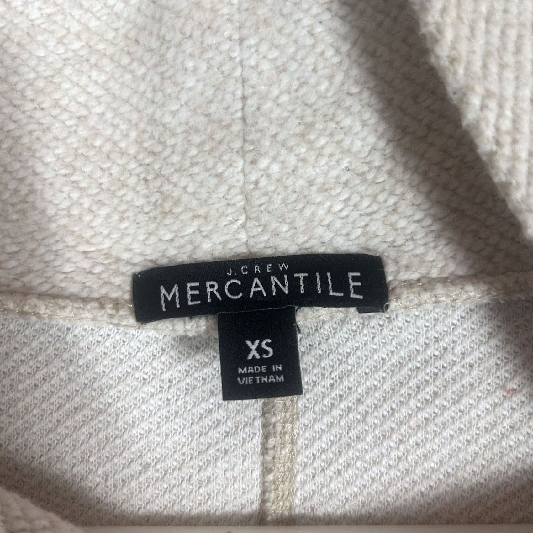 J.Crew J.Crew Mercantile Womens Long Sleeve Knit Sweater XS White Mock Neck Pullover Casual Knit Size XS / US 0-2 / IT 36-38 - 3 Thumbnail