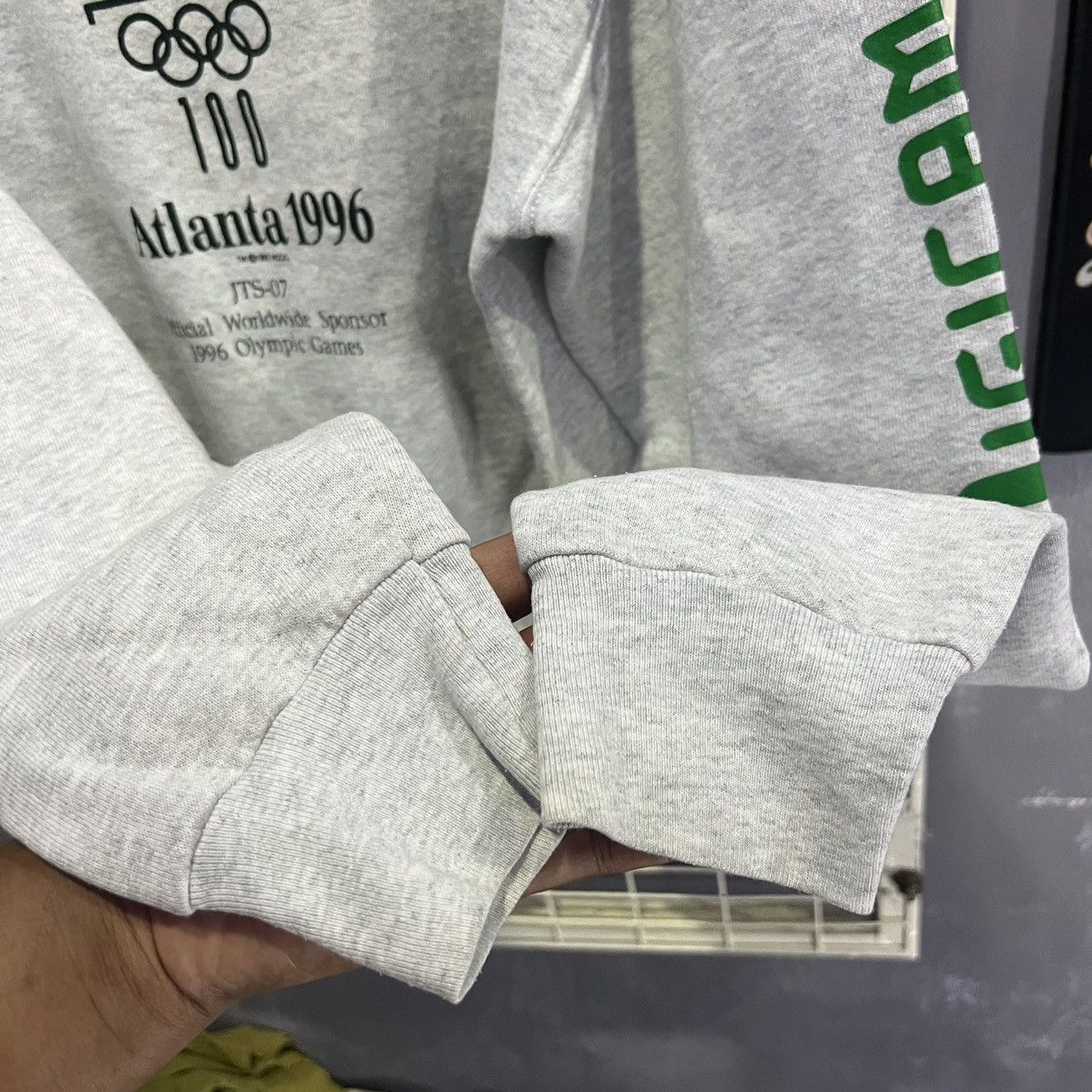 Fruit Of The Loom × Vintage “VINTAGE ATLANTA 1996” OLYMPIC SWEATSHIRT Size US L / EU 52-54 / 3 - 10 Thumbnail