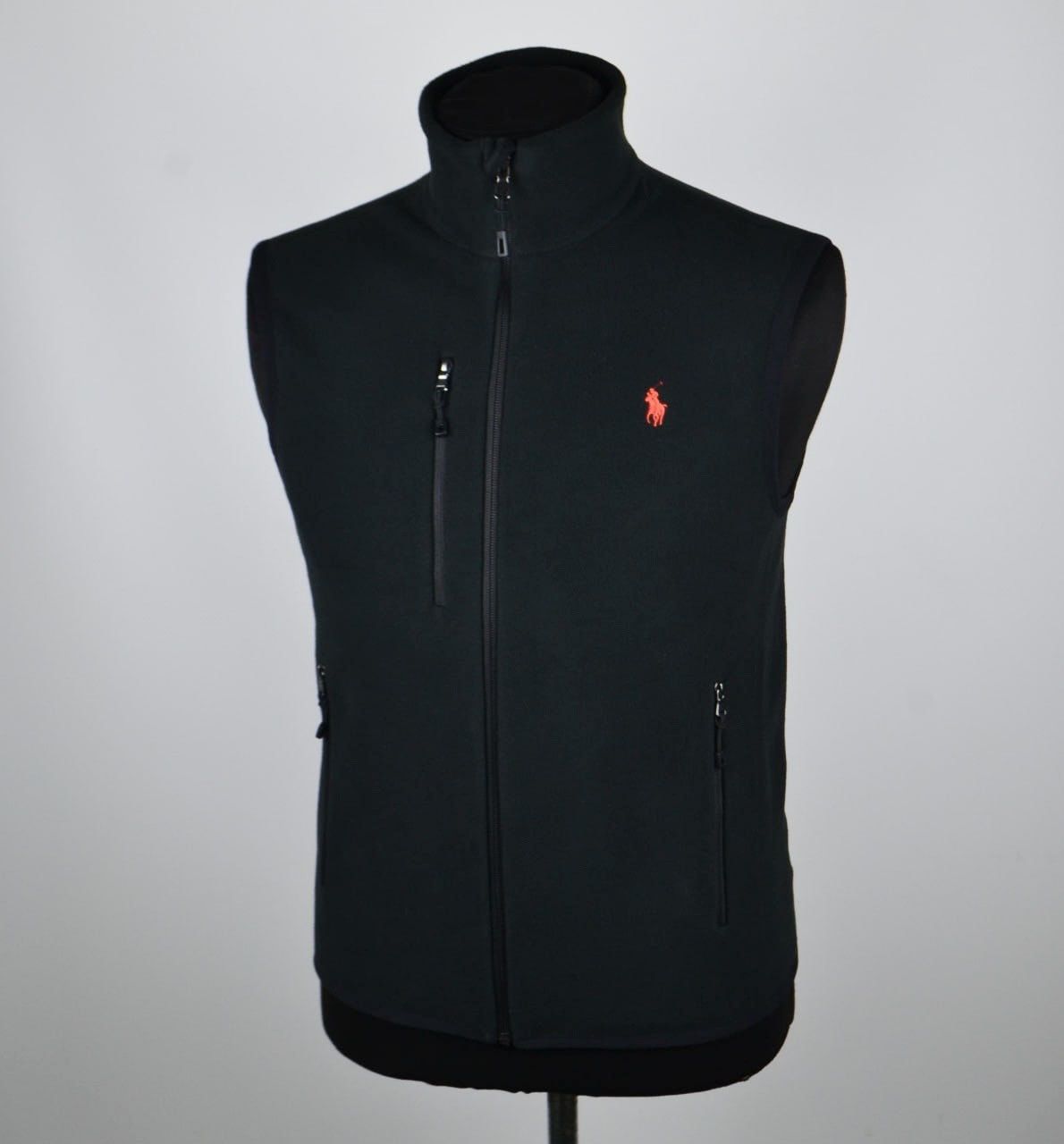 Polo Ralph Lauren Polo Ralph Lauren Vest Fleece Mens Black Size S Size US S / EU 44-46 / 1 - 1 Thumbnail