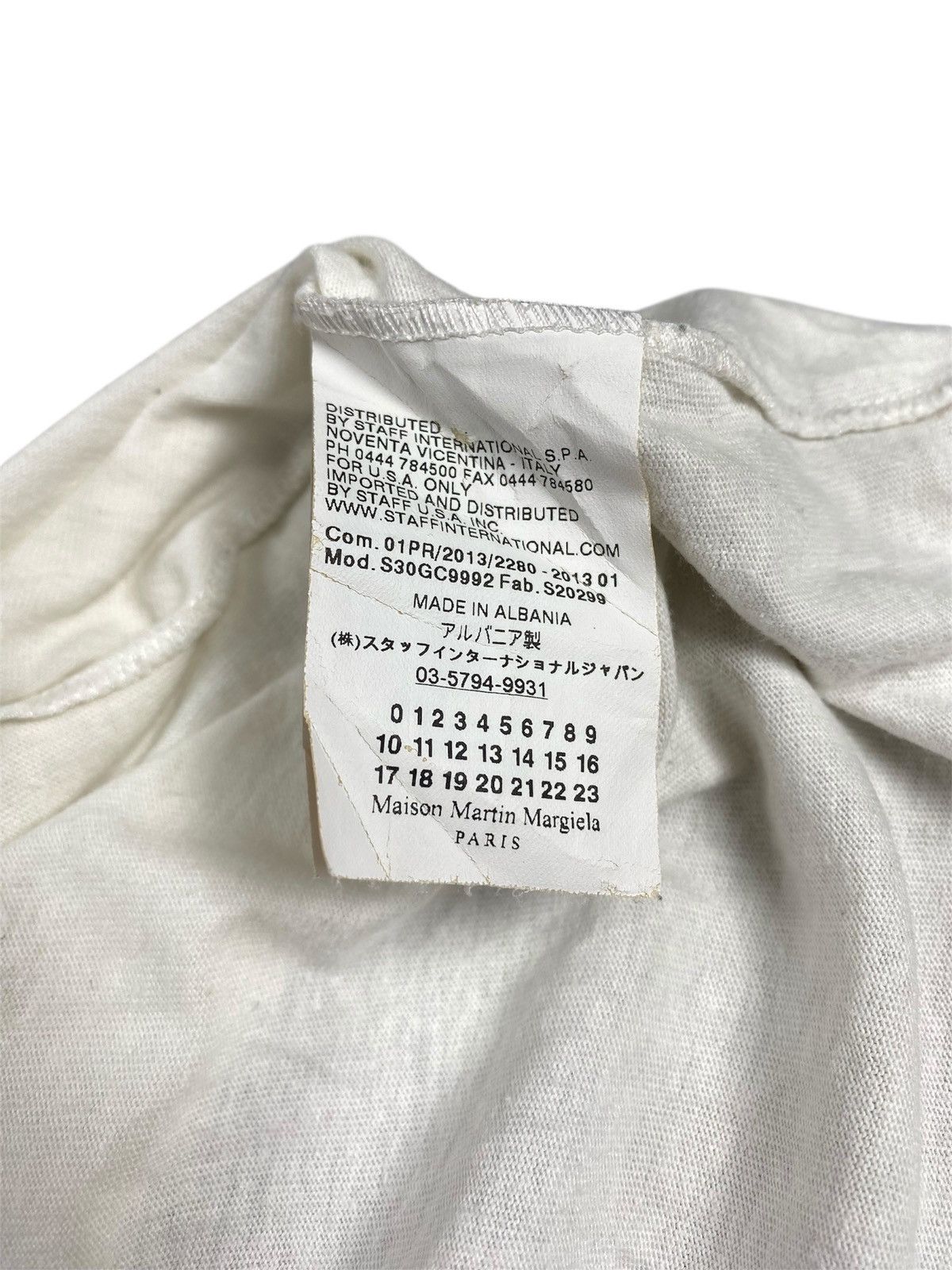 Maison Margiela Maison Martin Margiela Tee Size US M / EU 48-50 / 2 - 6 Thumbnail