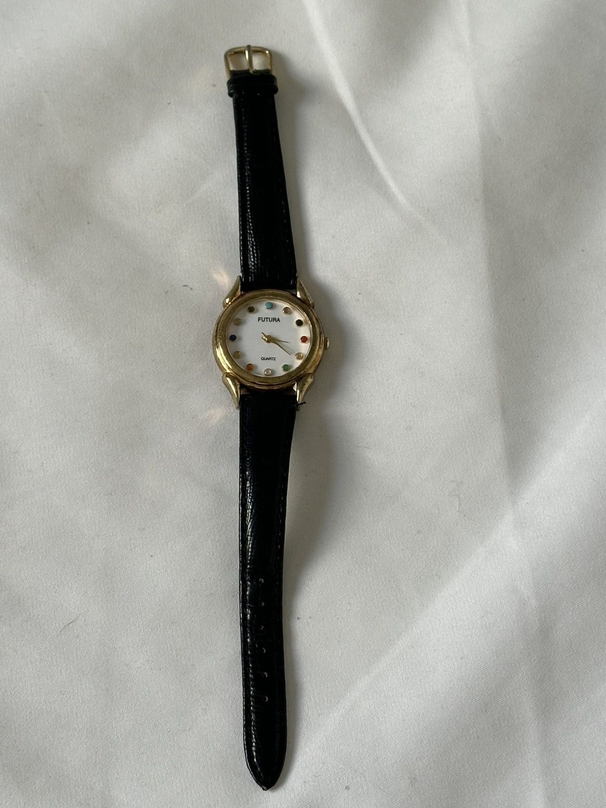 Futura Futura Leather & Gold Watch Size ONE SIZE - 2 Thumbnail