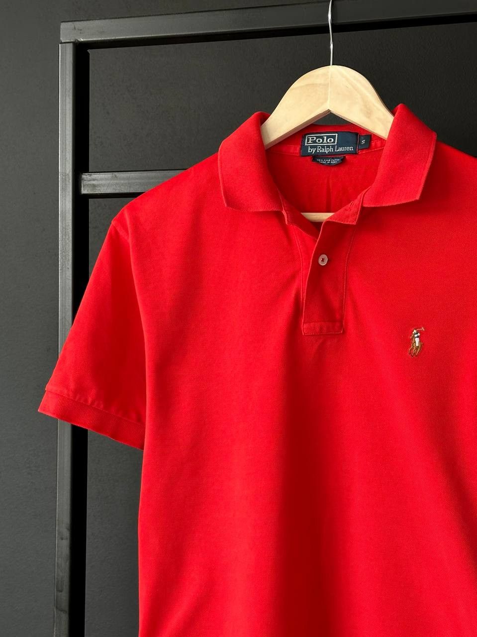 Designer × Polo Ralph Lauren × Ralph Lauren Polo Ralph Lauren Luxury Pima Cotton Red T SHIRT Size US S / EU 44-46 / 1 - 1 Thumbnail
