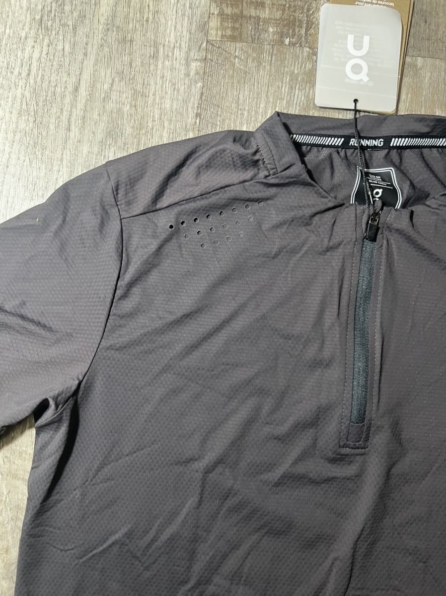 On On Running Tee Black Lightweight Athletic Shirt Men’s M Size US M / EU 48-50 / 2 - 4 Thumbnail