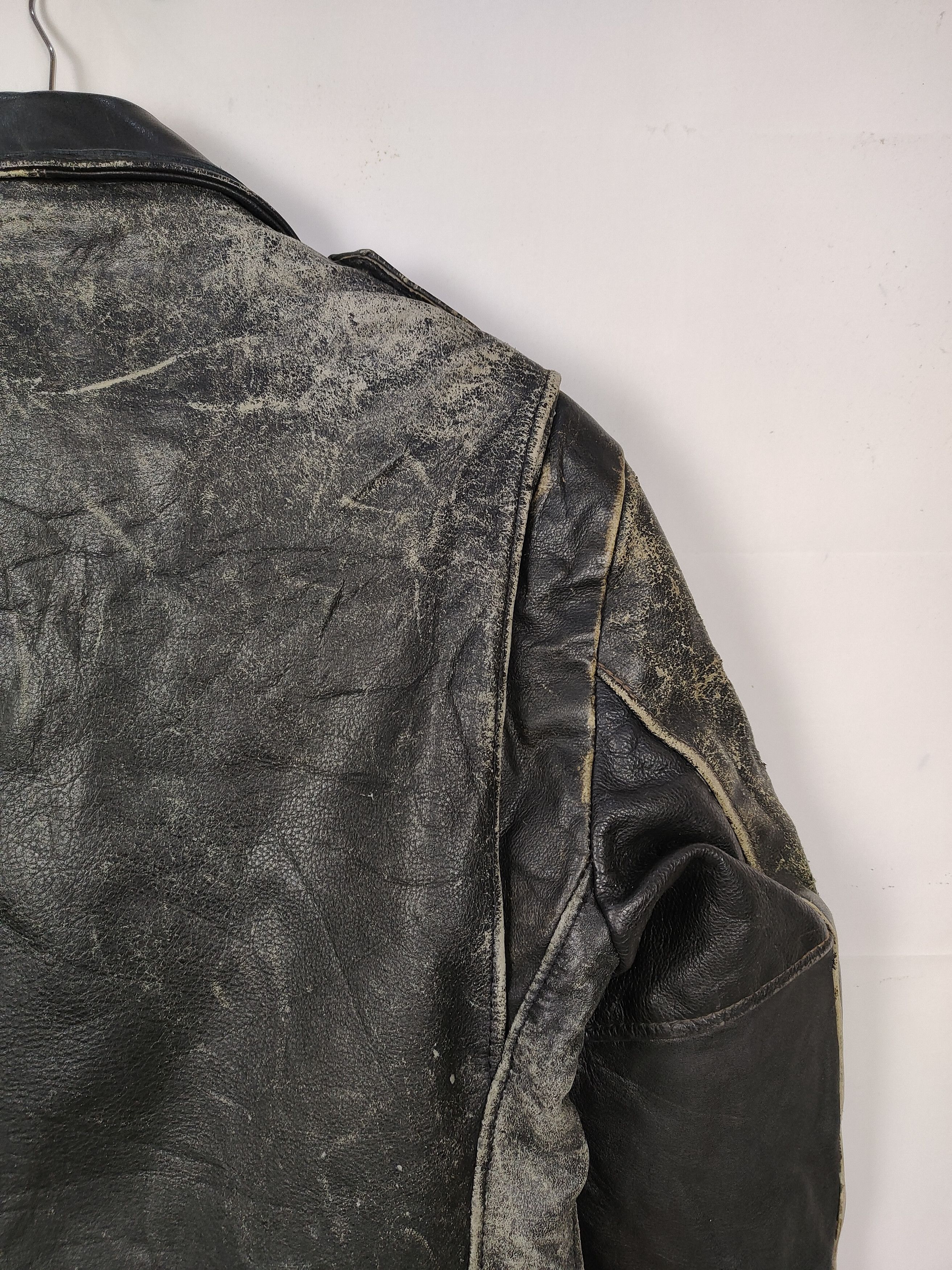 Schott × Vintage Vintage Punkrock Duro.Jac Schott Custom Stud Leather Jacket Size US M / EU 48-50 / 2 - 8 Thumbnail