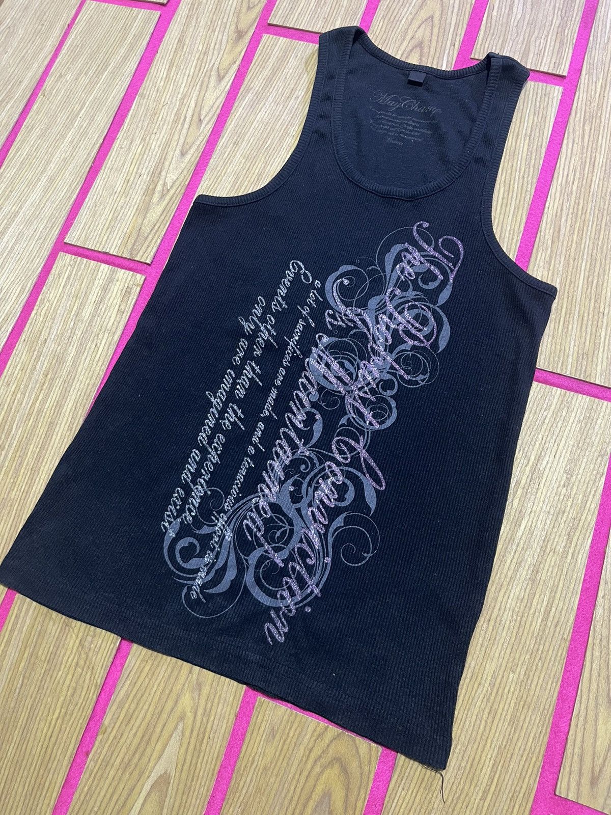If Six Was Nine Y2K VINTAGE TANK TOP MAY CHAMP ifsix style Size US S / EU 44-46 / 1 - 2 Thumbnail
