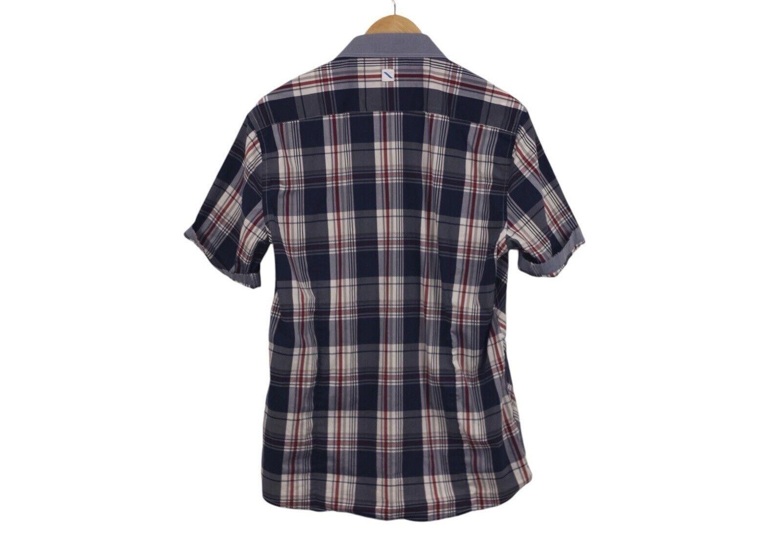 Renuar Renuar Button Up Short Sleeve Plaid Shirt Size XL Size US XL / EU 56 / 4 - 4 Thumbnail