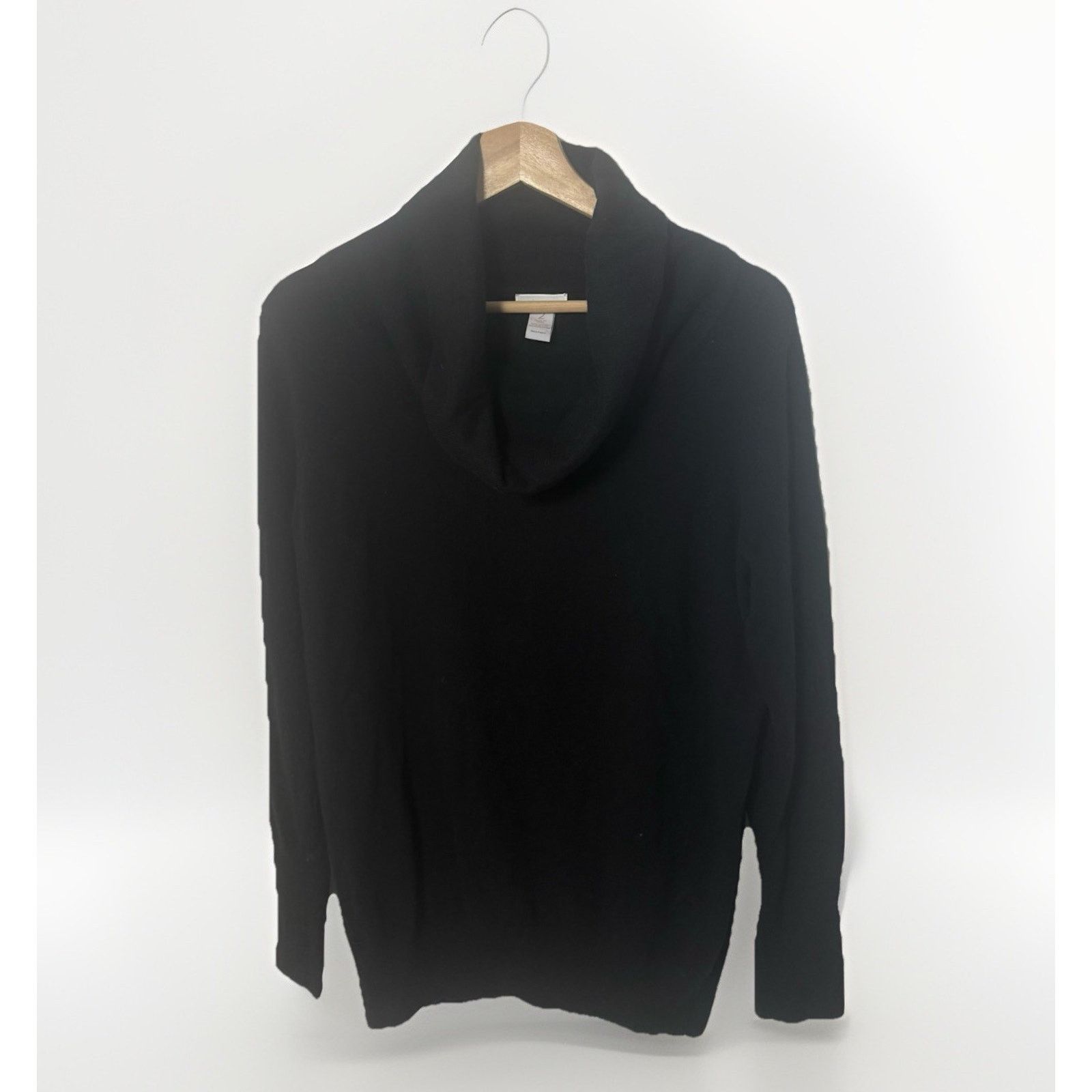Chicos Chicos Cowl Neck Sweater Angora Blend Soft Office Academia Size L / US 10 / IT 46 - 1 Thumbnail