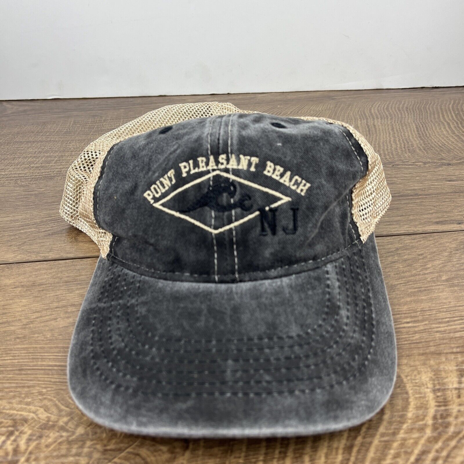 Other Point Pleasant Beach Hat New Jersey Gray Hat Adjustable Adul Size ONE SIZE - 1 Thumbnail