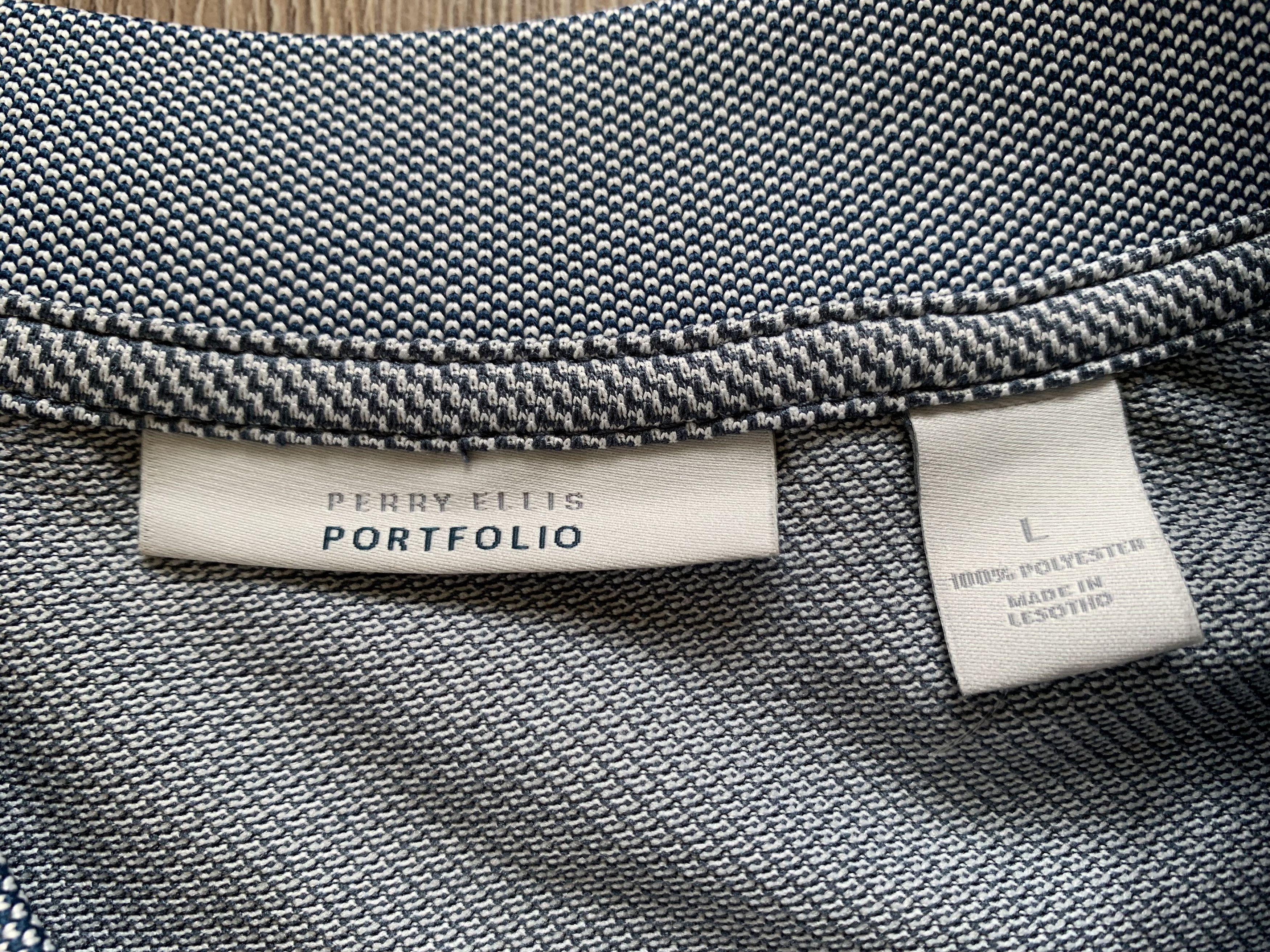 Perry Ellis Perry Ellis Portfolio Polo Shirt Size US L / EU 52-54 / 3 - 5 Thumbnail