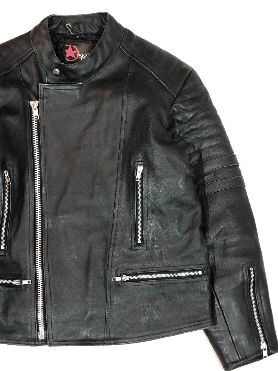 Other Sexy Punk Moto Leather Jacket Racing Size US L / EU 52-54 / 3 - 3 Thumbnail