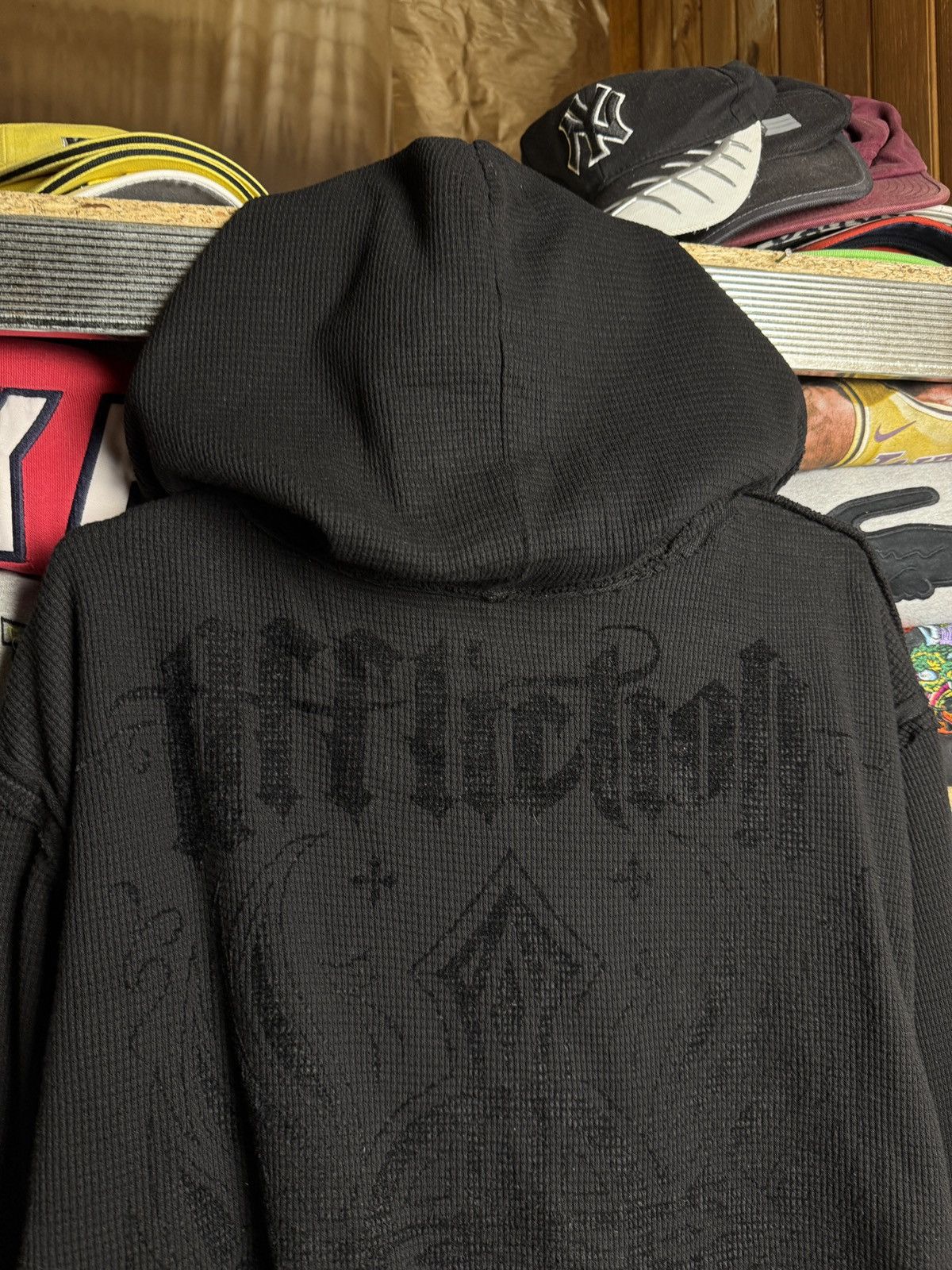 Affliction Y2K Affliction Reversible Hooded 00s Zip Jacket Grunge Opium Size US M / EU 48-50 / 2 - 11 Thumbnail
