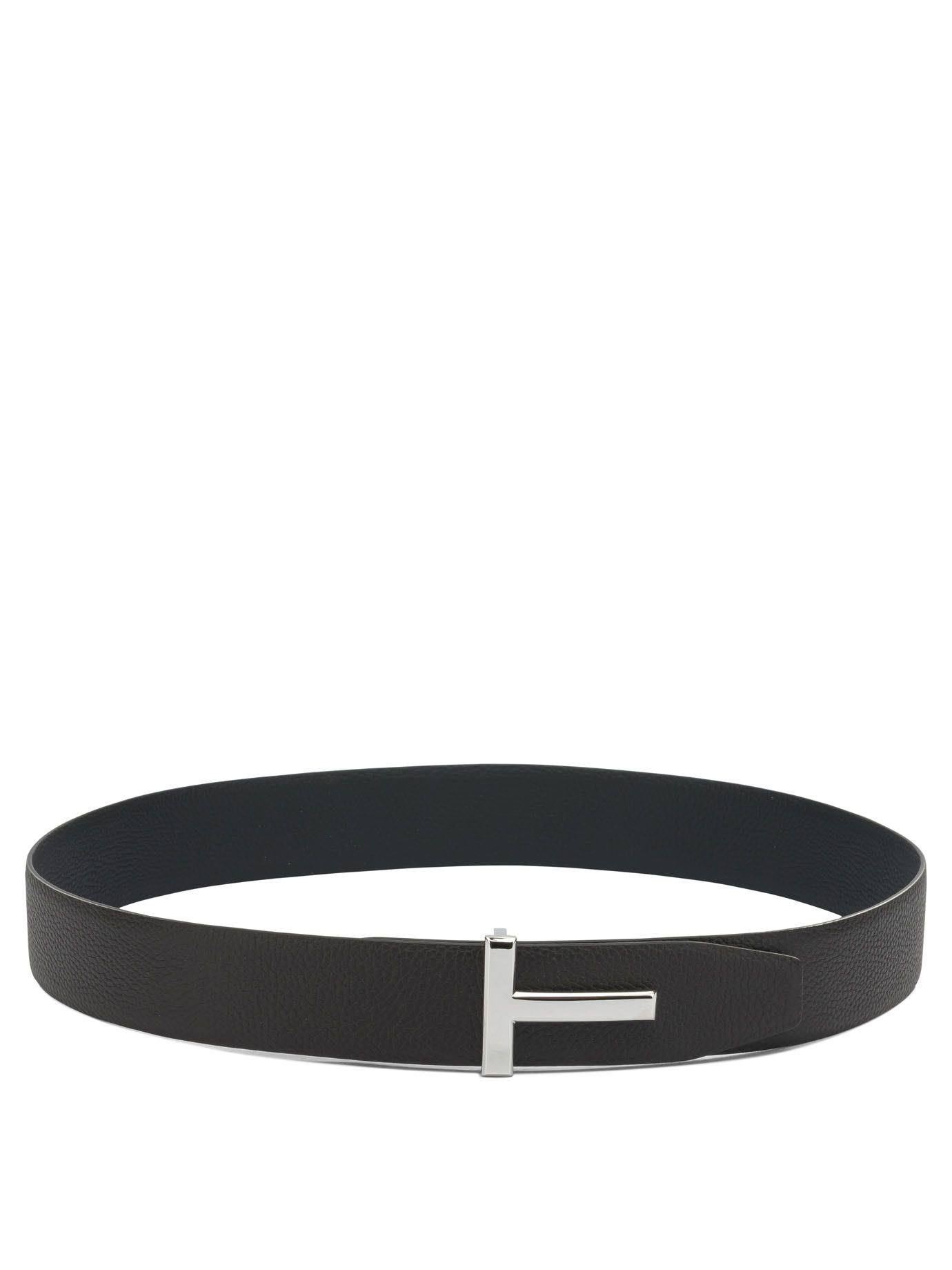 Tom Ford T Icon Reversible Leather Belt Size ONE SIZE - 1 Thumbnail