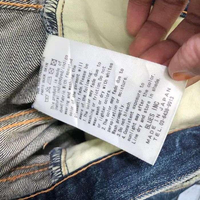 KURO Vtg KURO JAPAN DIAMANTE Collection Selvedge Jeans Denim Pant Size US 34 / EU 50 - 8 Thumbnail