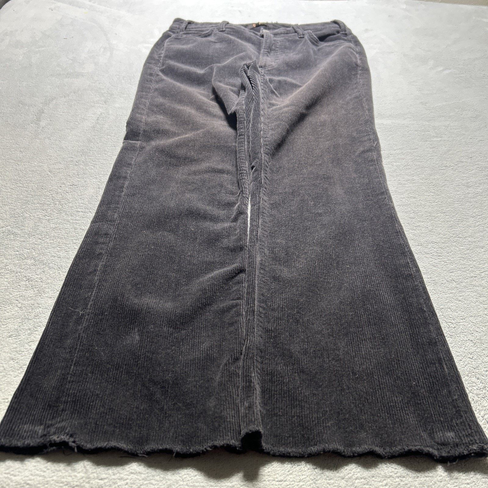 Quince Corduroy Kick Flare Baggy Pants Womens 6 31x26 Dojo Wide Leg Size 28" / US 6 / IT 42 - 9 Thumbnail