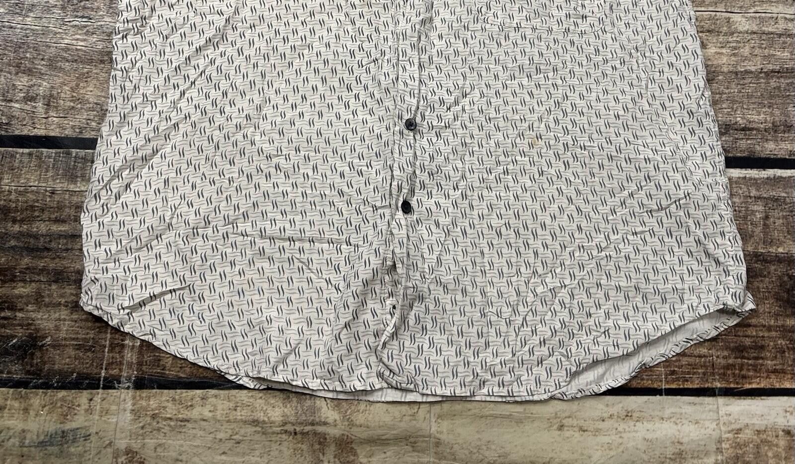 Other 90s Chiamare Shirt Mens Large Silk Geometric Short Sleeve Size US L / EU 52-54 / 3 - 6 Thumbnail
