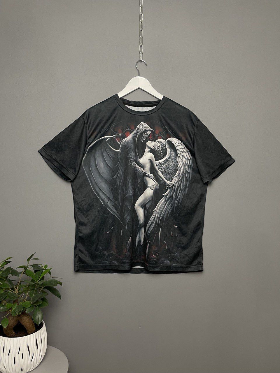 Vintage Vintage Death T shirt Size US XL / EU 56 / 4 - 1 Thumbnail
