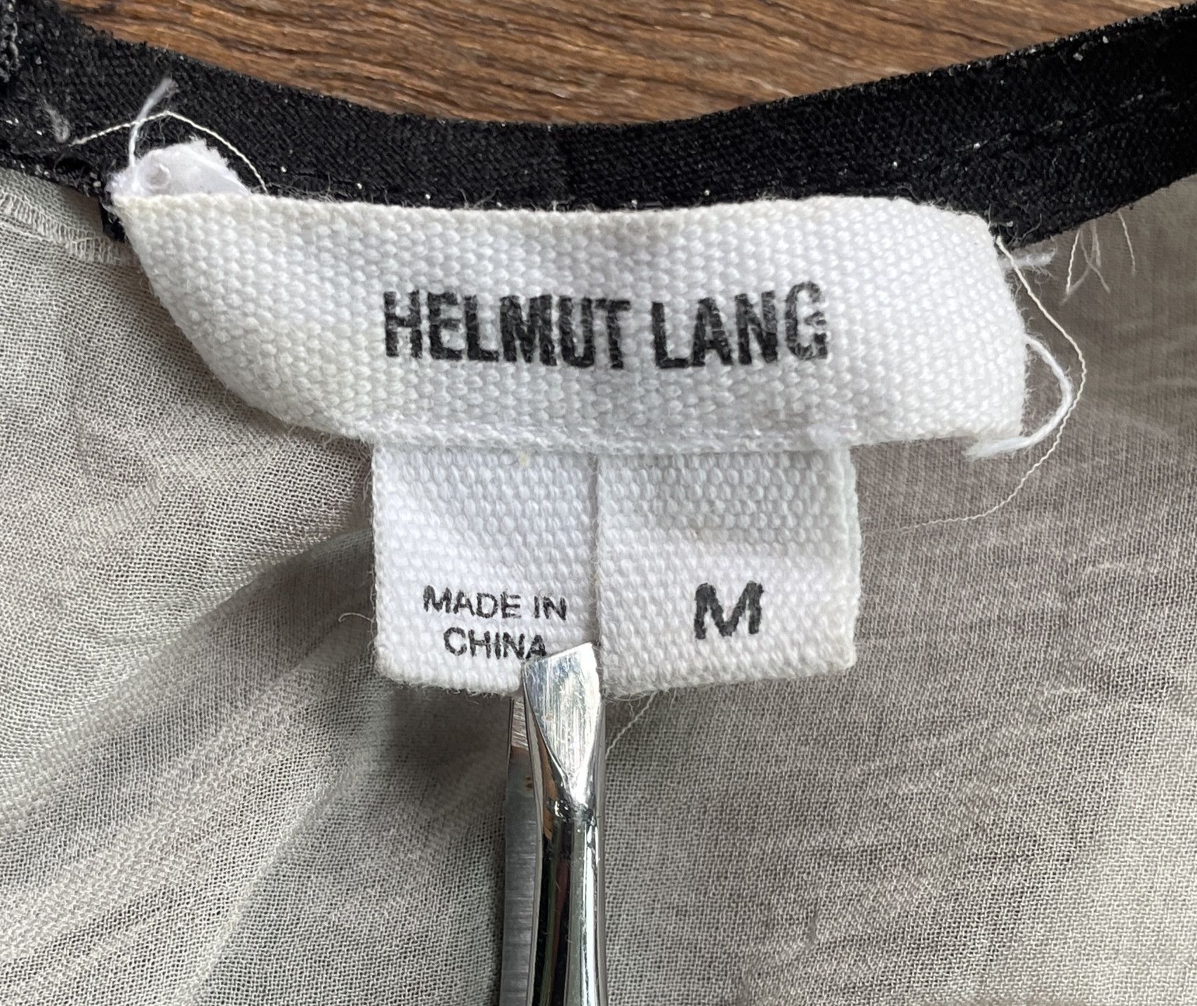 Helmut Lang HELMUT LANG Dry Clean Only Tank Top Size US M / EU 48-50 / 2 - 4 Thumbnail