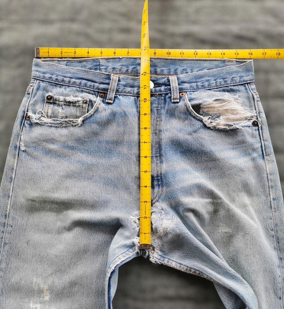 Levi's 80s Levis Vintage Crazy Nice Distressed Size US 32 / EU 48 - 14 Thumbnail