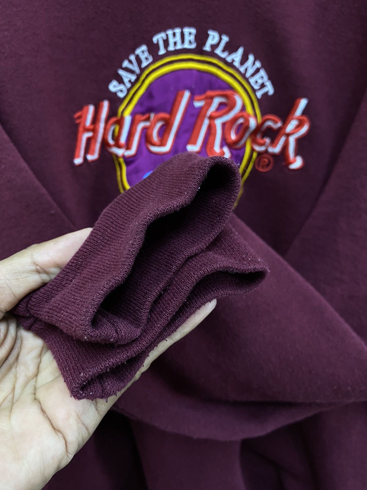 Hard Rock Cafe Vintage Hard Rock Cafe London Sweatshirt Made In USA XL Size US XL / EU 56 / 4 - 9 Thumbnail