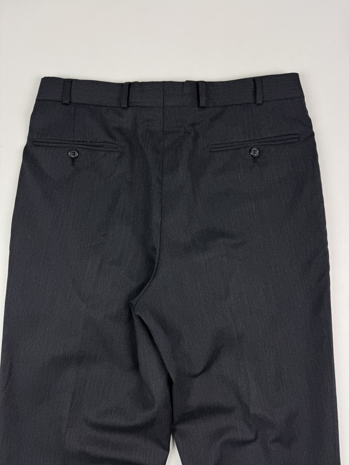 Yves Saint Laurent 1990’s Vintage YSL Yves Saint Laurent Classic Wool Trousers Size US 32 / EU 48 - 15 Thumbnail