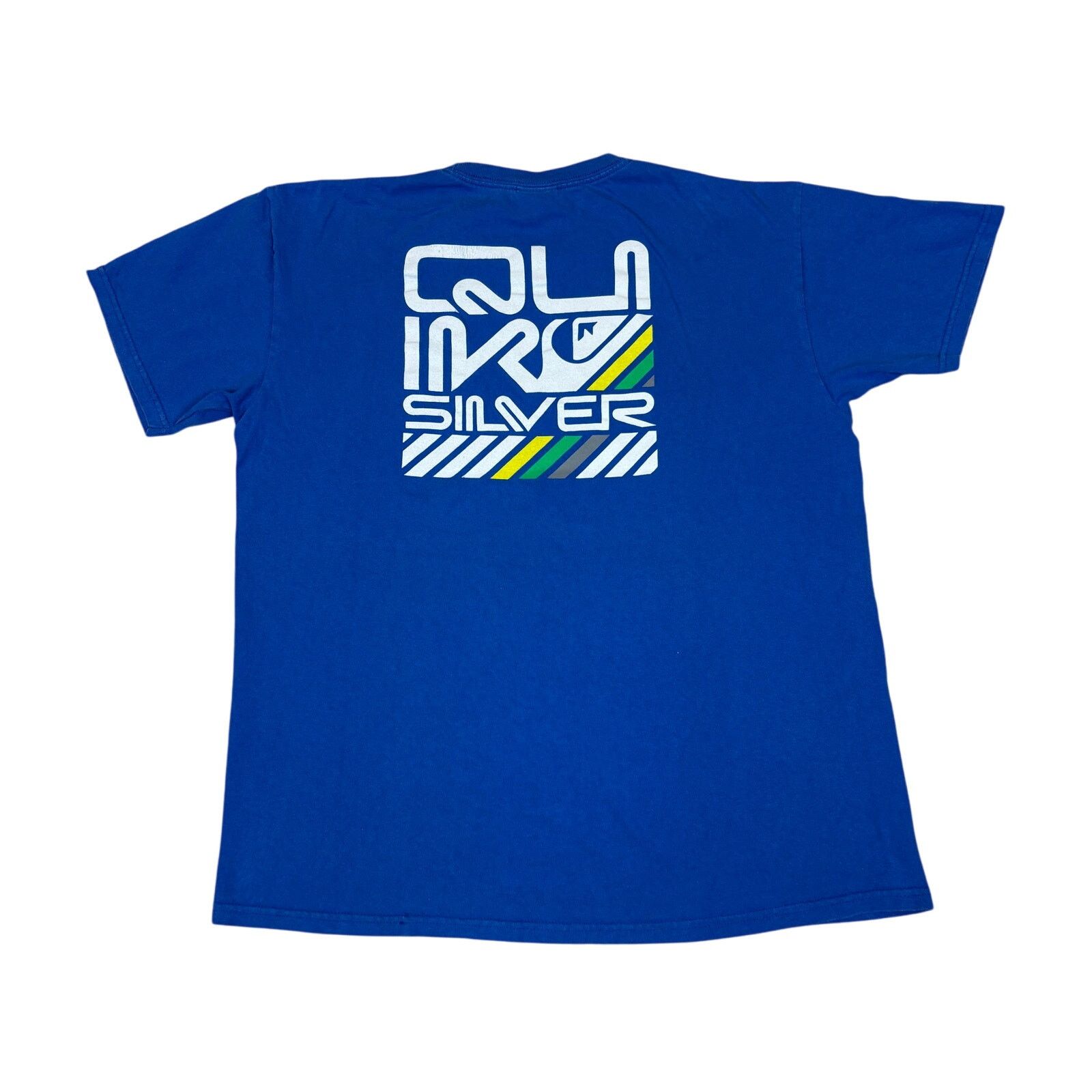 Quiksilver × Vintage Vintage Y2K Quiksilver Retro Logo Shirt Men's L Skater Surf Size US L / EU 52-54 / 3 - 1 Thumbnail