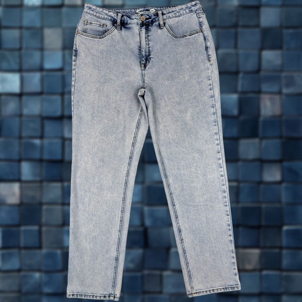 Vintage Seven7 Slim Straight Jeans Women Lynx Light Wash 10 XS? Size 32" / US 10 / IT 46 - 1 Thumbnail