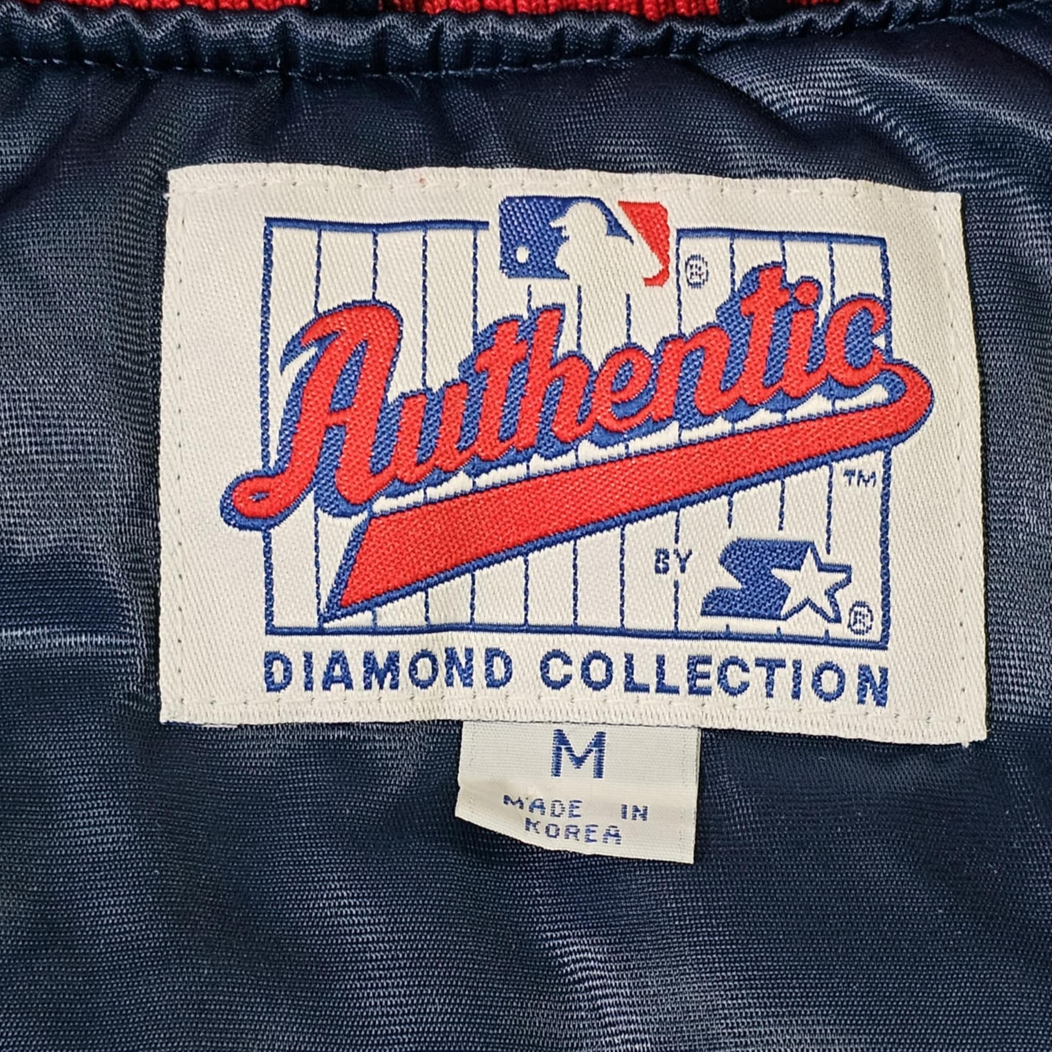 MLB × Starter × Vintage Atlanta Braves Vintage 90s Starter Satin Bomber Jacket Size US M / EU 48-50 / 2 - 6 Thumbnail