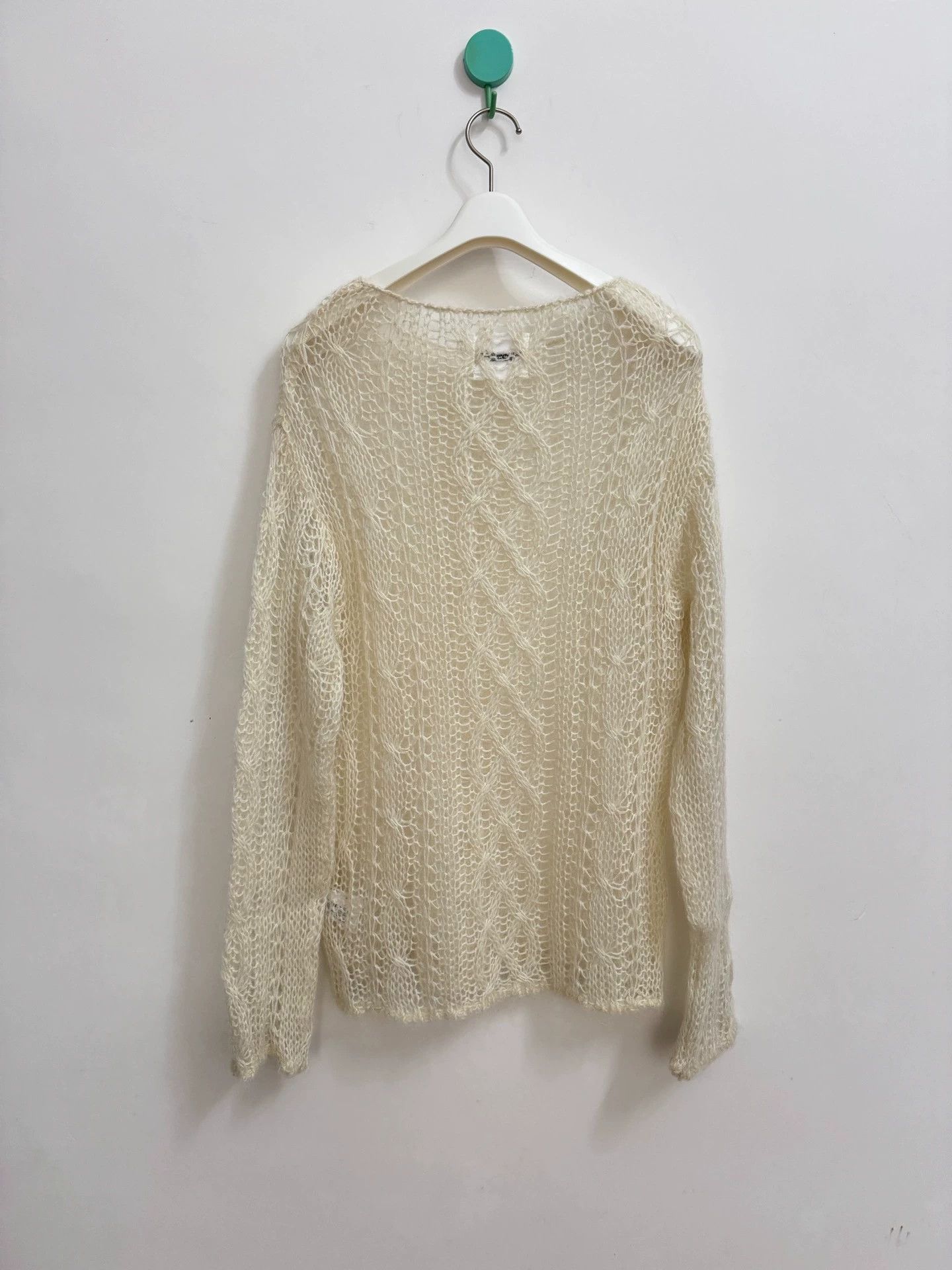 Takahiromiyashita The Soloist. TAKAHIROMIYASHITA THE soloist open knit sweater 44 Size US S / EU 44-46 / 1 - 2 Thumbnail