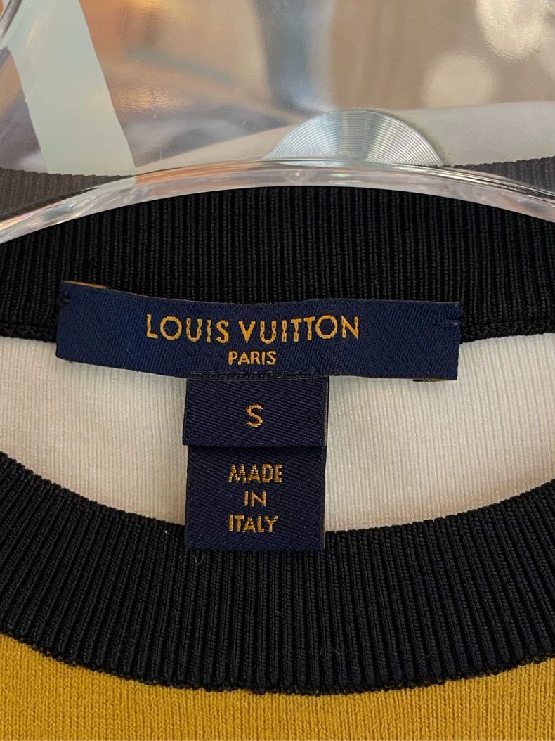 Louis Vuitton Louis Vuitton Color-block wool sweater Size S / US 4 / IT 40 - 4 Thumbnail