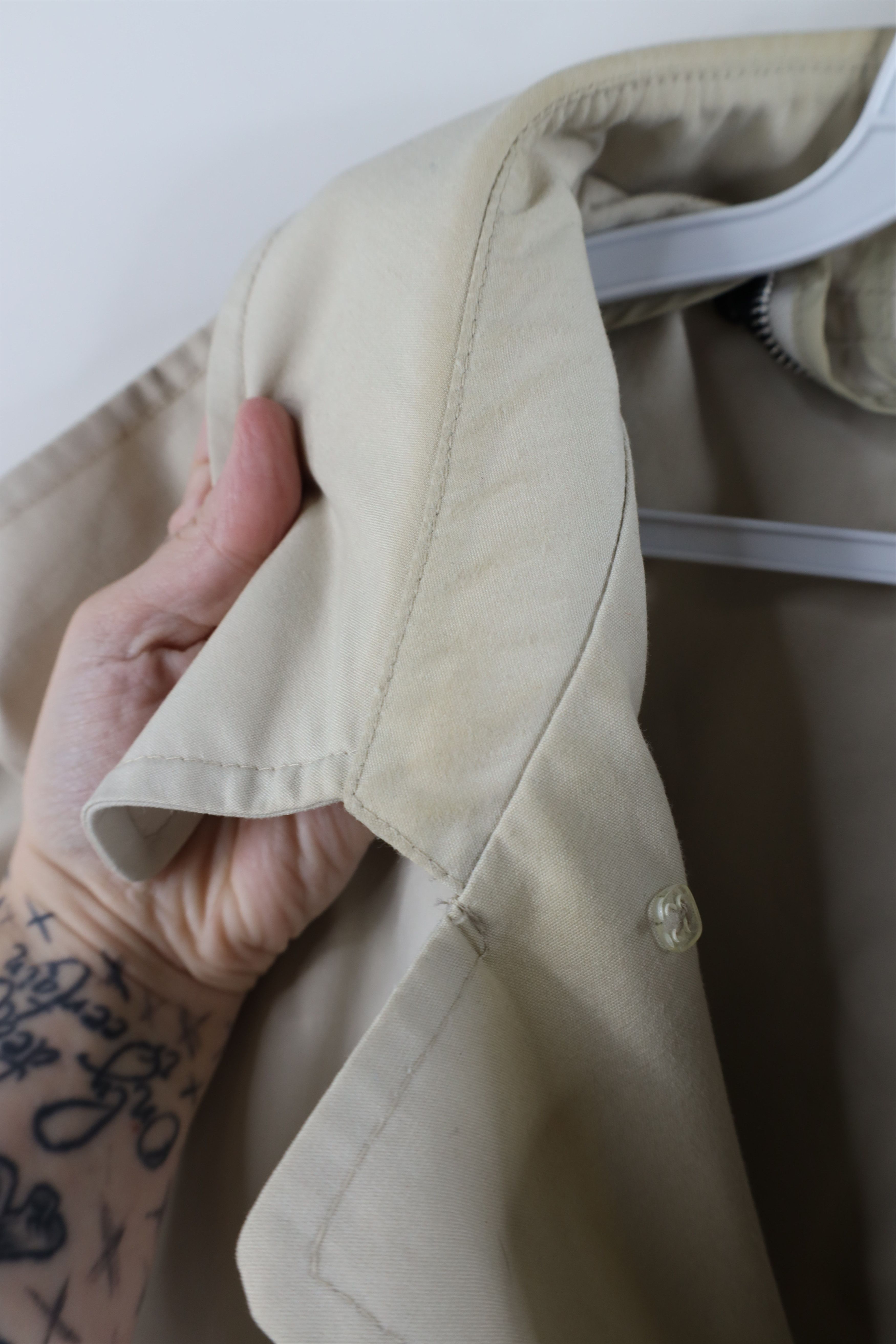 Vintage Vintage 70s Streetwear Style Trench Coat Rain Jacket Size US XL / EU 56 / 4 - 12 Thumbnail