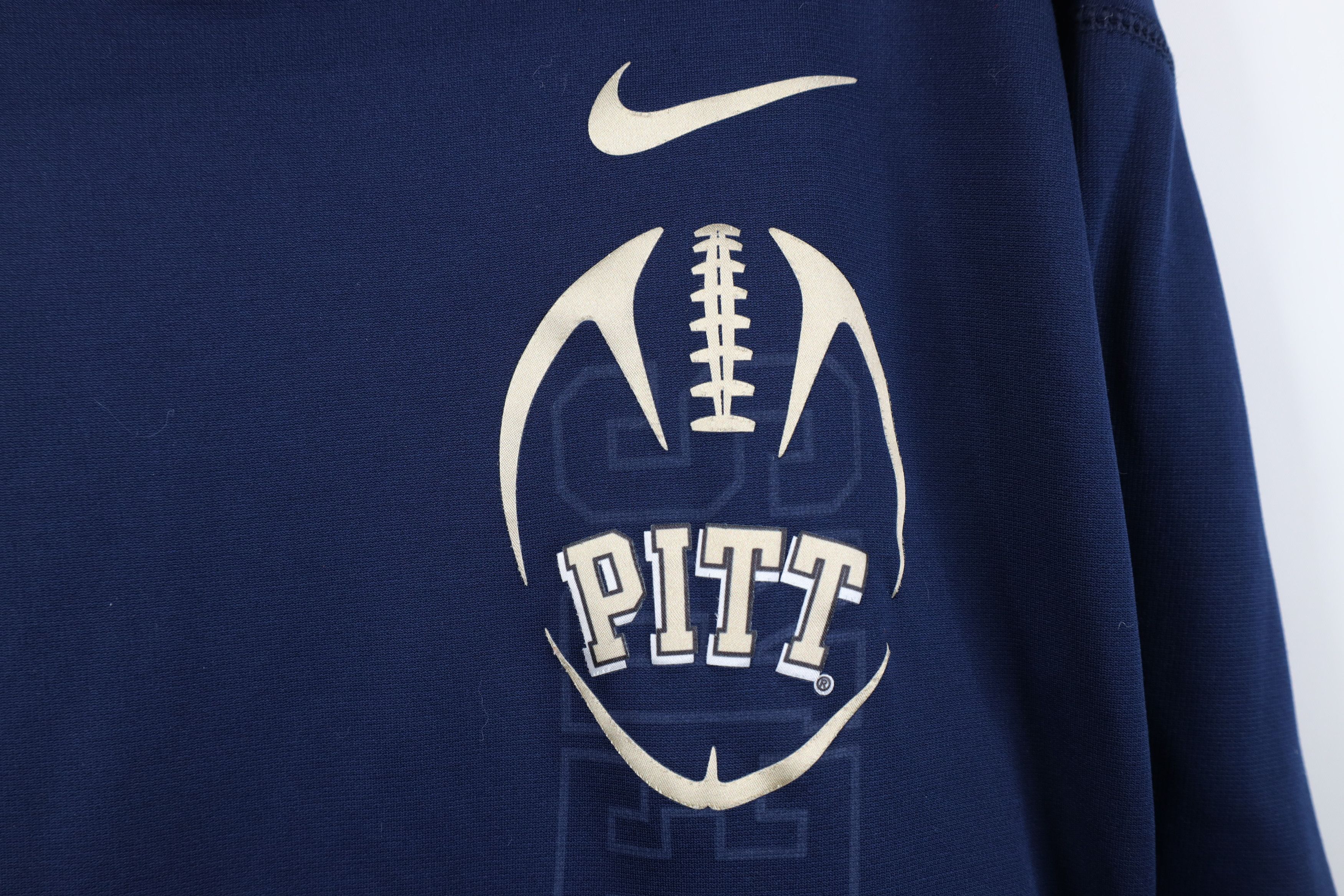 Nike Nike Therma Fit University of Pittsburgh Football Sweatshirt Size US L / EU 52-54 / 3 - 5 Thumbnail