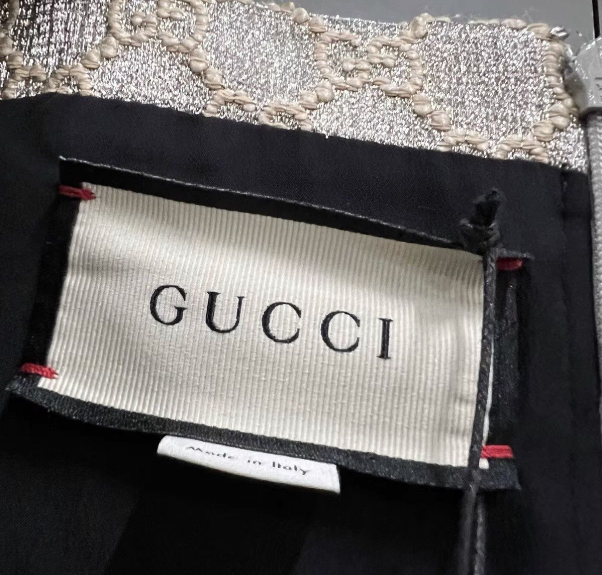 Gucci Gucci GG Gold and Silver Thread Dress J41 Size S / US 4 / IT 40 - 5 Thumbnail