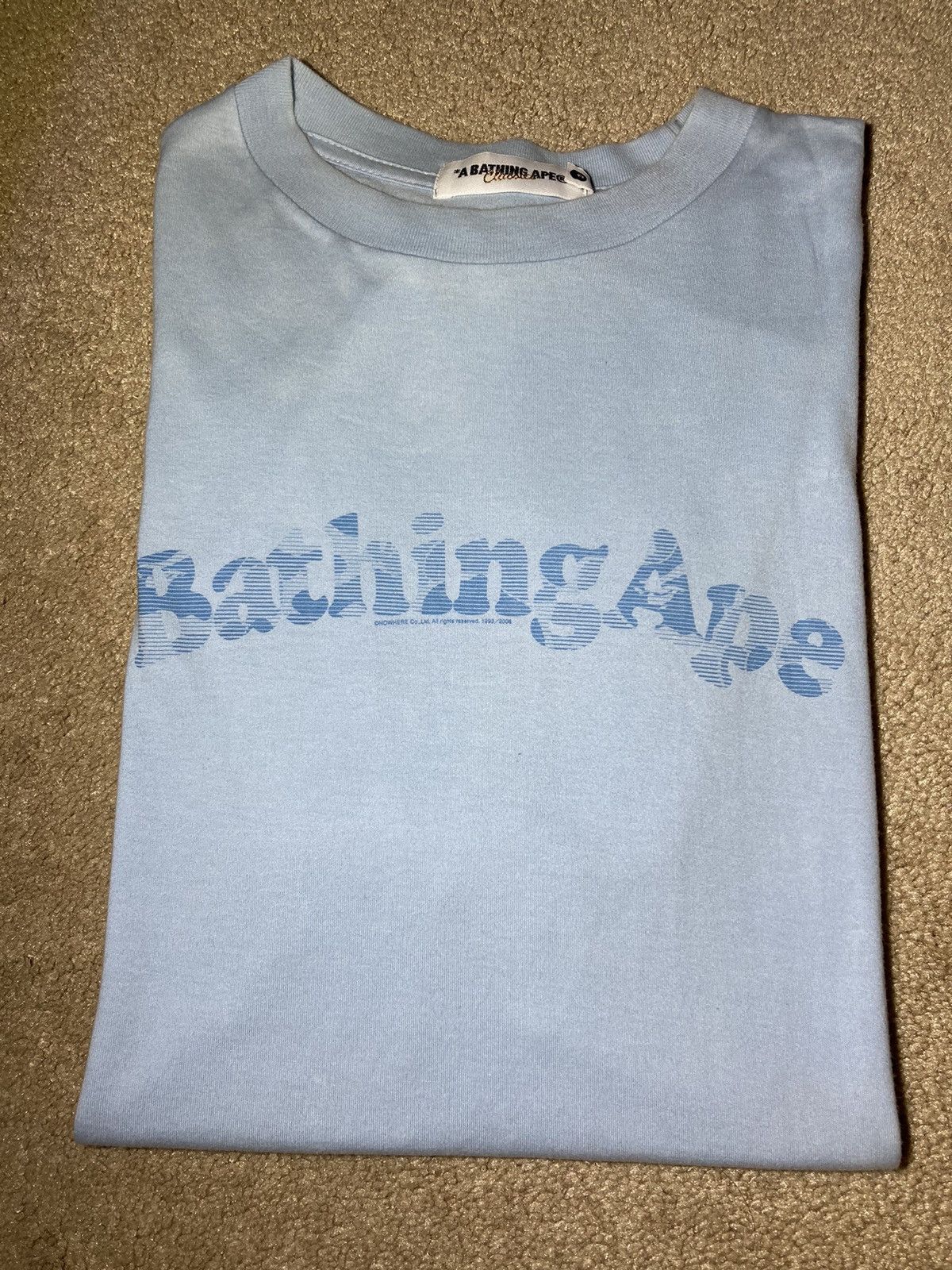 Bape 2010 Bape Blue Ocean Camouflage Large Camo Classics Ape Logo Size US L / EU 52-54 / 3 - 1 Thumbnail