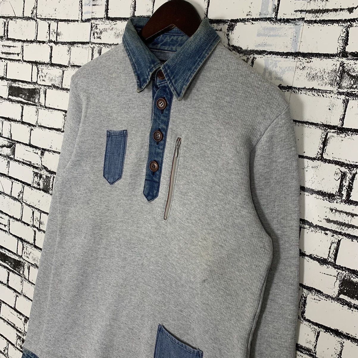 Blue Blue Japan Blue Blue Sweatshirt Blue Blue Polo Shirt Size US M / EU 48-50 / 2 - 3 Thumbnail
