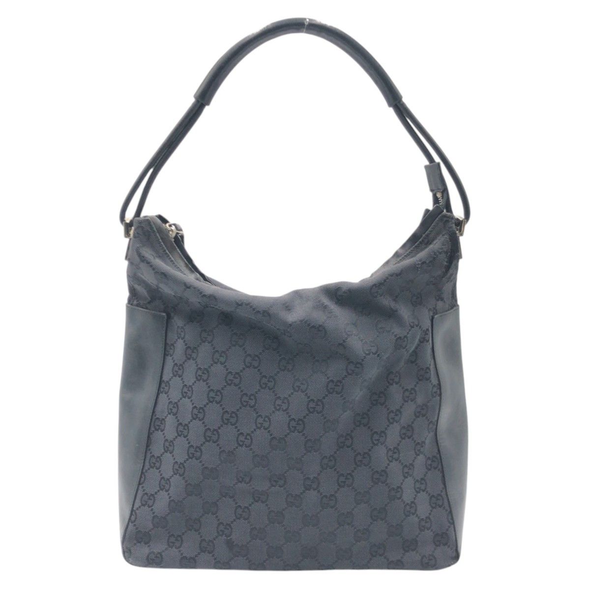 Gucci Gucci GG Canvas Gg 2Way Bag 001 3770 Canvas Shoulder Bag 001 3770 in Black, Women's