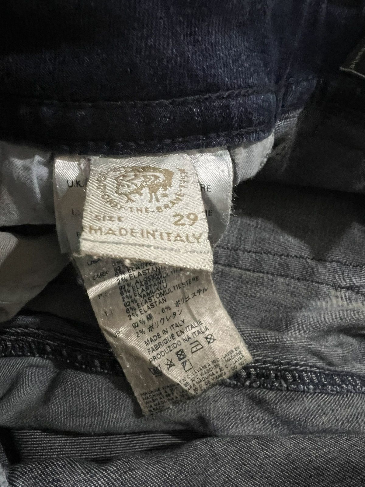 Diesel RARE Diesel Thavar Mud Wash Stag Jeans Denim Homeless Size US 32 / EU 48 - 10 Thumbnail