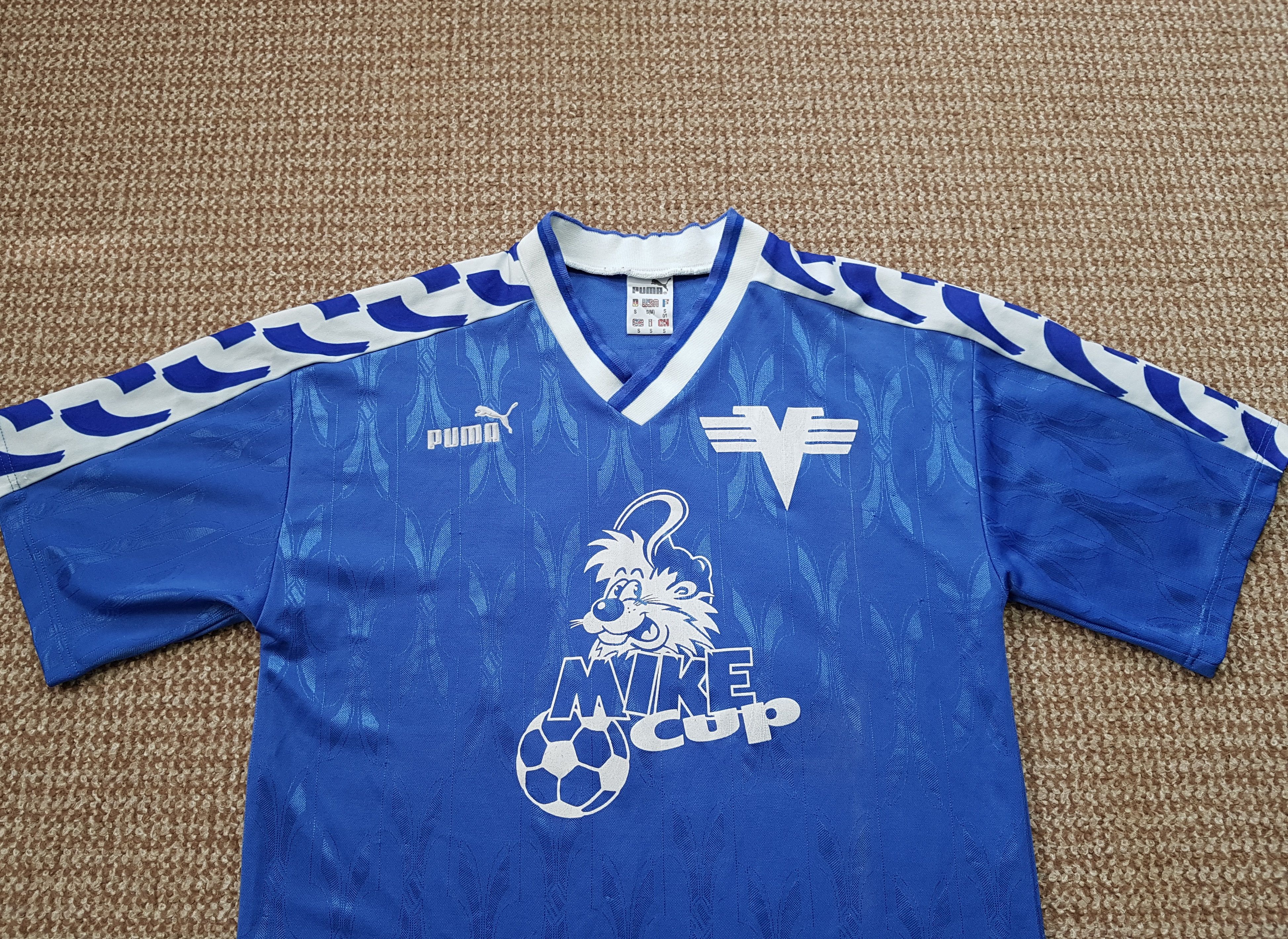 Puma Puma Vintage 90s Mike Cup Soccer Football Jersey sz S Size US S / EU 44-46 / 1 - 3 Thumbnail