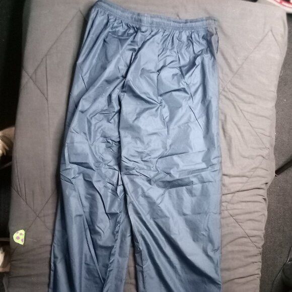 Nike × Vintage Vintage Y2K Nike Spell Out Wind Pants Joggers Trainers Size US 34 / EU 50 - 7 Thumbnail
