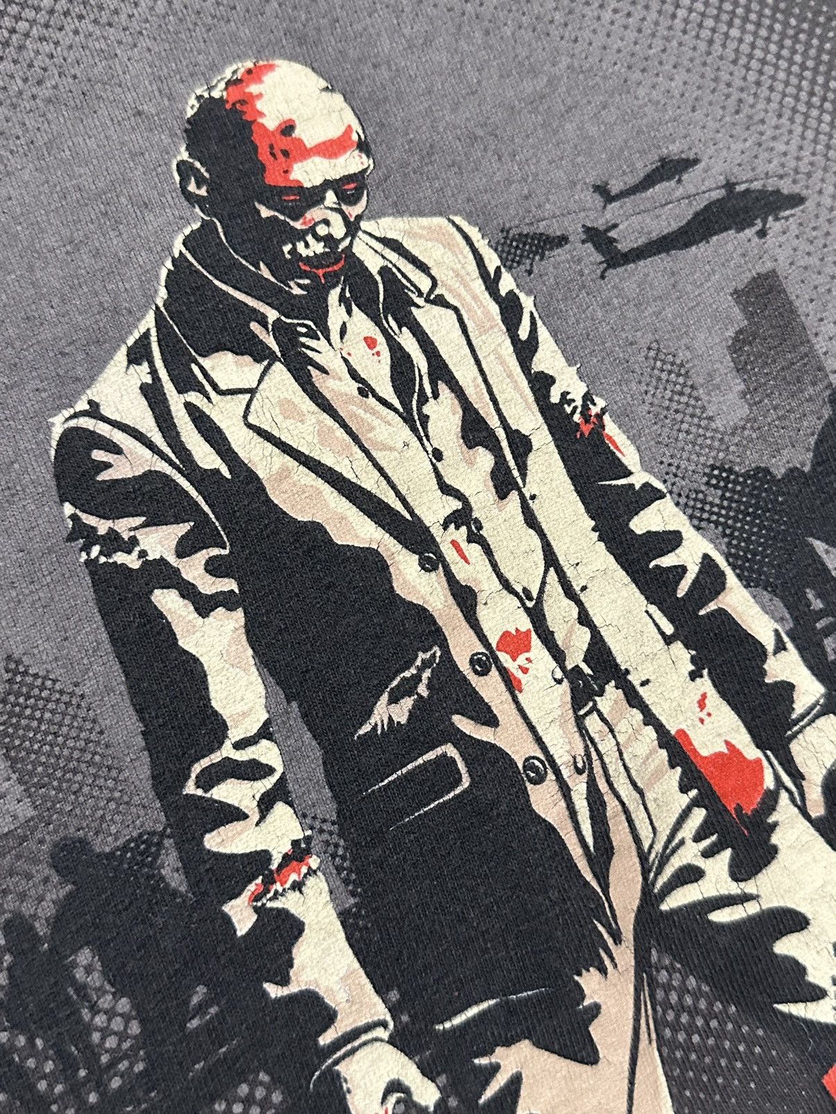 Teefury The Walking Dead Zombie Postcard Shirt Size US XL / EU 56 / 4 - 2 Thumbnail