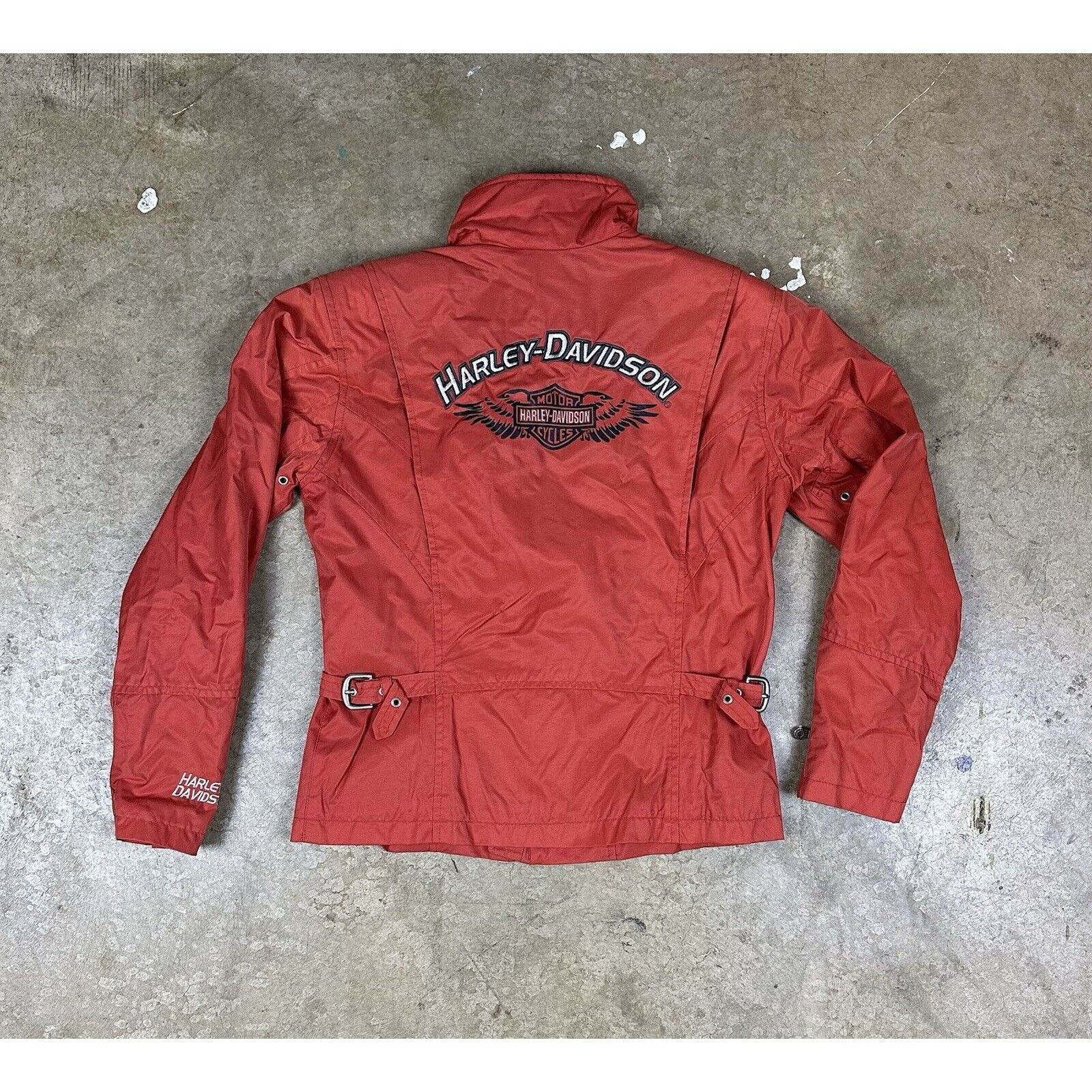 Harley Davidson × Vintage Vintage Harley Davidson Weather Jacket Size XS / US 0-2 / IT 36-38 - 3 Thumbnail