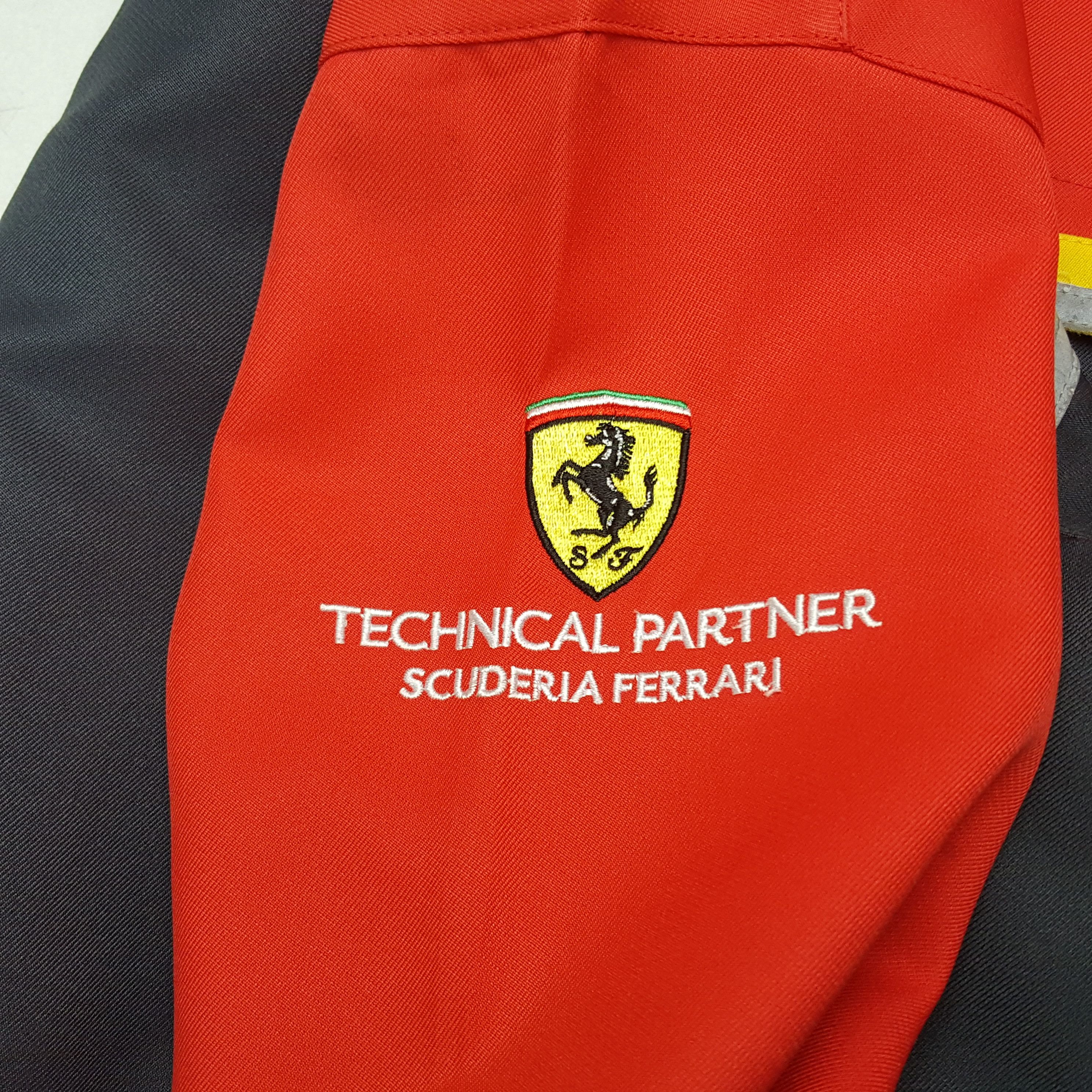 Ferrari × Polo Ralph Lauren × Vintage Vintage Ferrari Shell Helix Racing Team Jacket Size US XXL / EU 58 / 5 - 8 Thumbnail