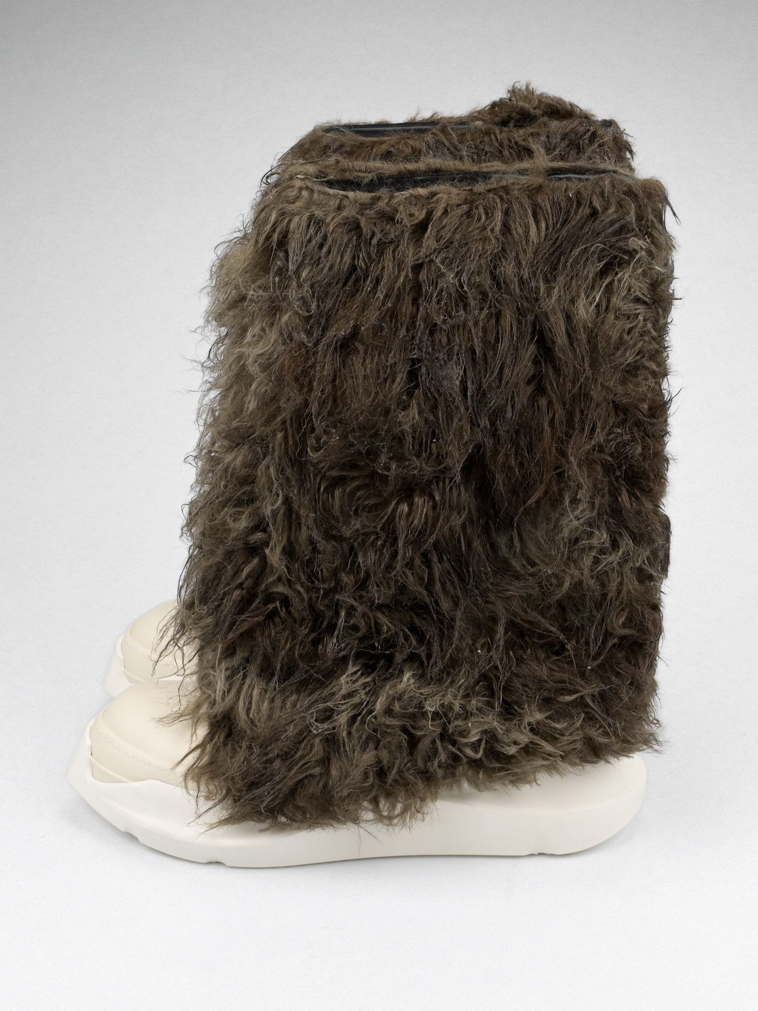 Rick Owens Drkshdw Faux-Fur Abstract Boots Size US 11 / EU 44 - 4 Thumbnail