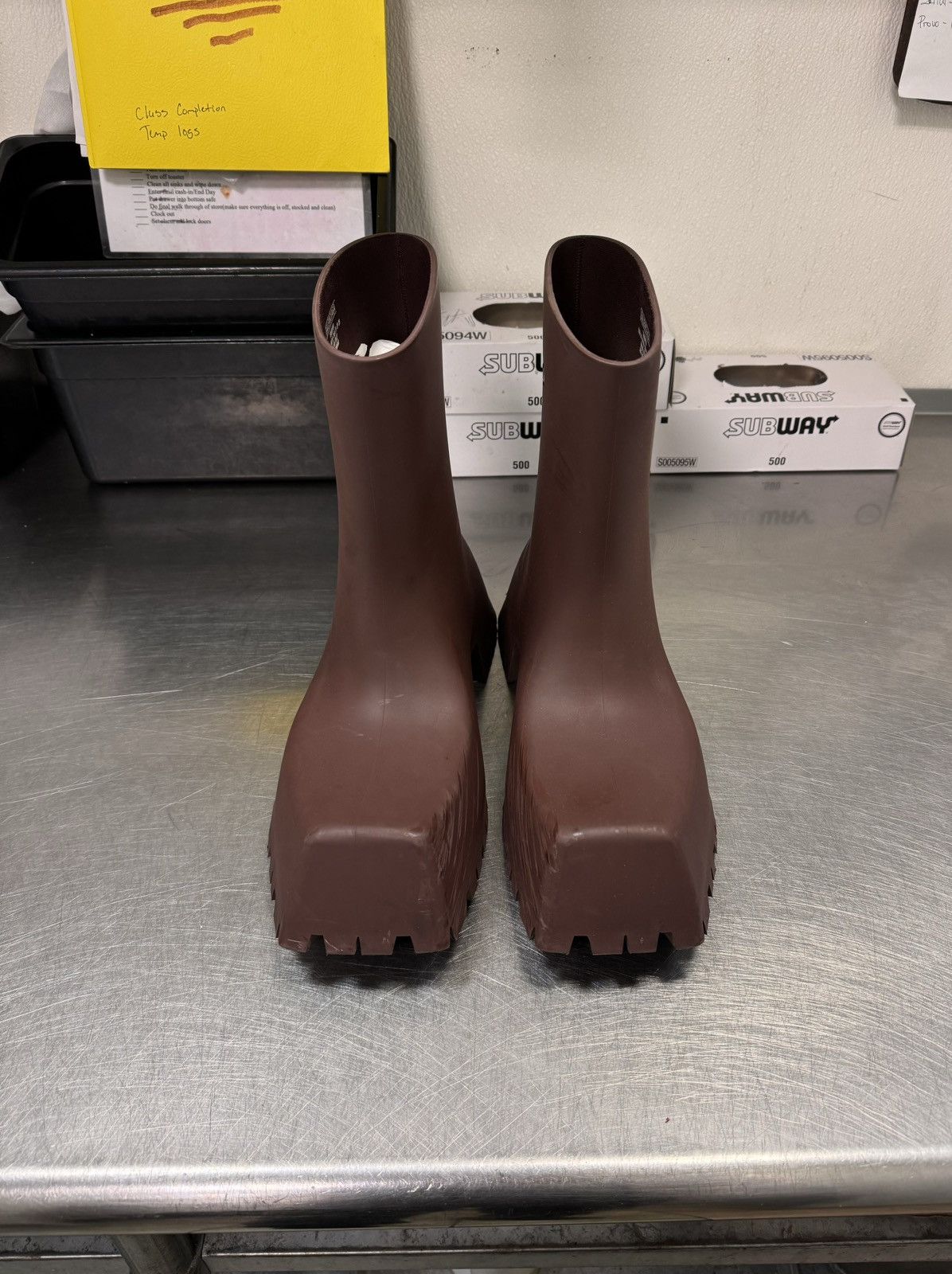 Balenciaga Balenciaga Trooper boot ‘coffee brown’ Size US 11 / EU 44 - 1 Thumbnail