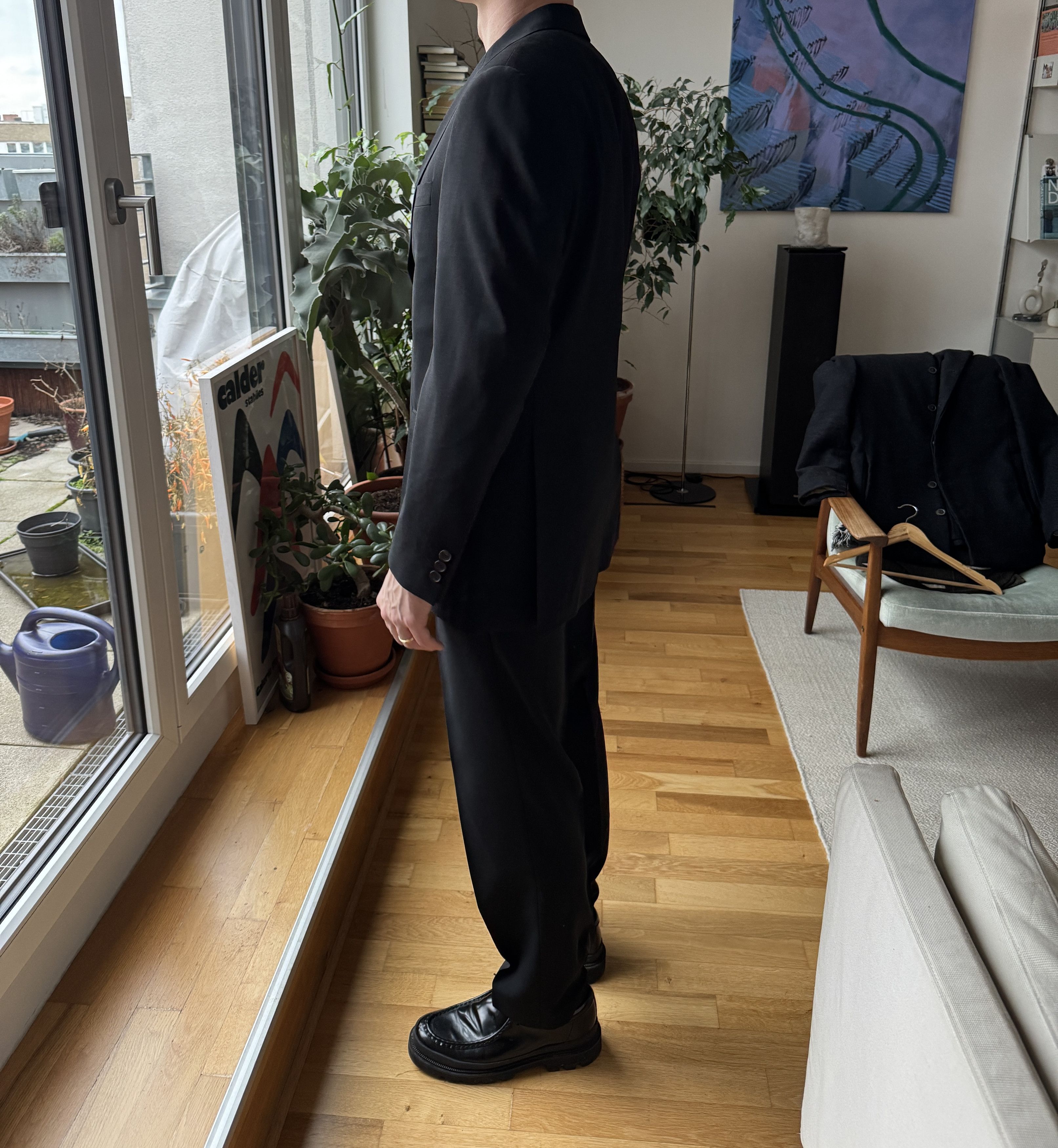 Joop! Joop! Classic Black Suit Size 44R - 4 Thumbnail