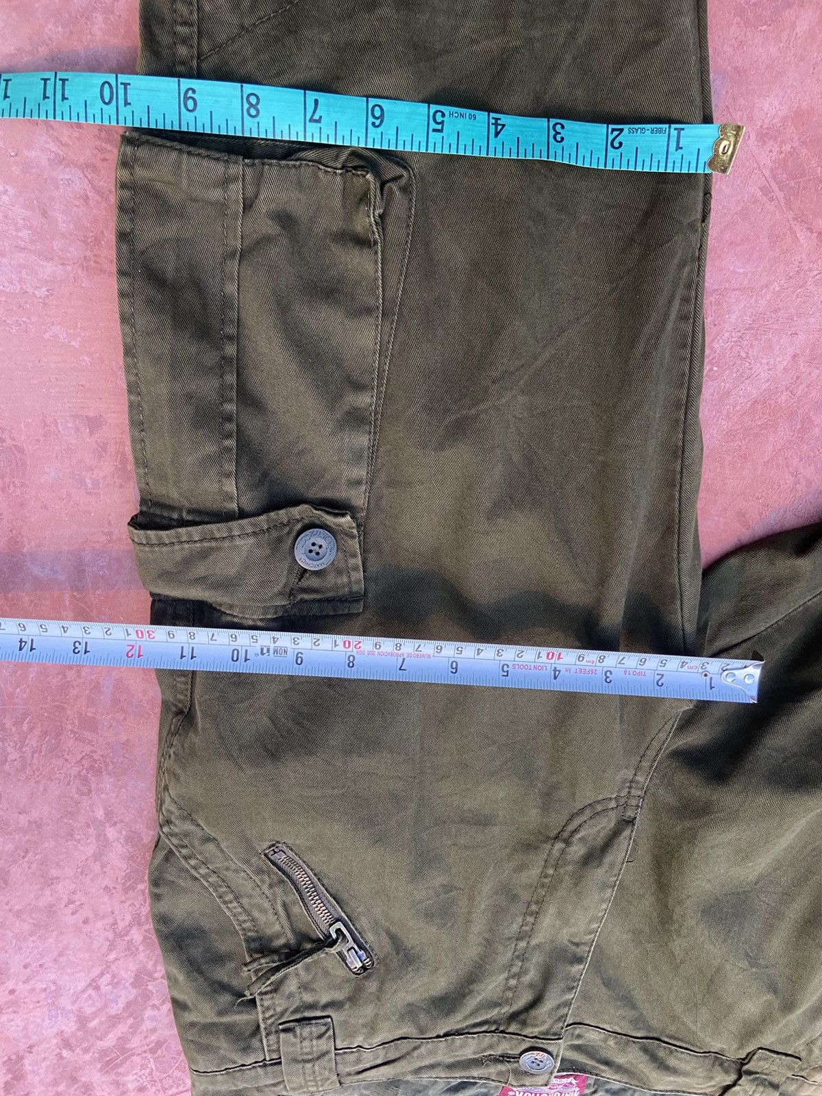 If Six Was Nine 🔥 Matchstick cargo pants #130 Size US 36 / EU 52 - 13 Thumbnail