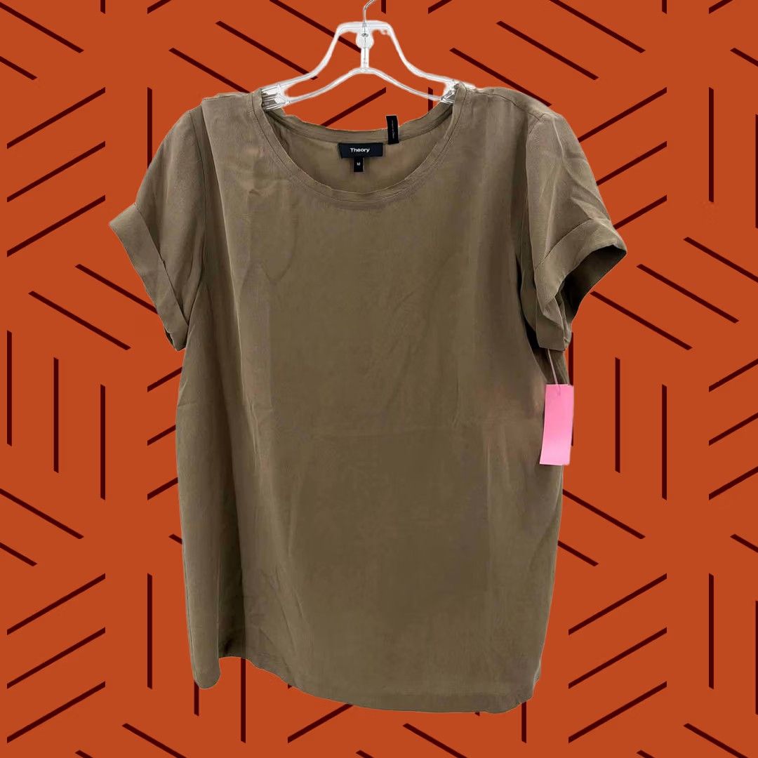 Theory Pre-Owned Theory Brown Size Medium Blouse Size M / US 6-8 / IT 42-44 - 1 Thumbnail