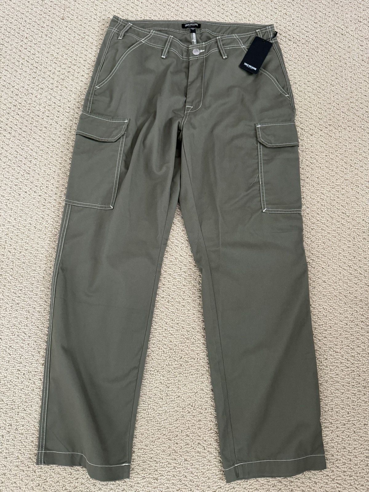 True Religion True Religion Baggy Cargo Pant Size US 34 / EU 50 - 1 Thumbnail
