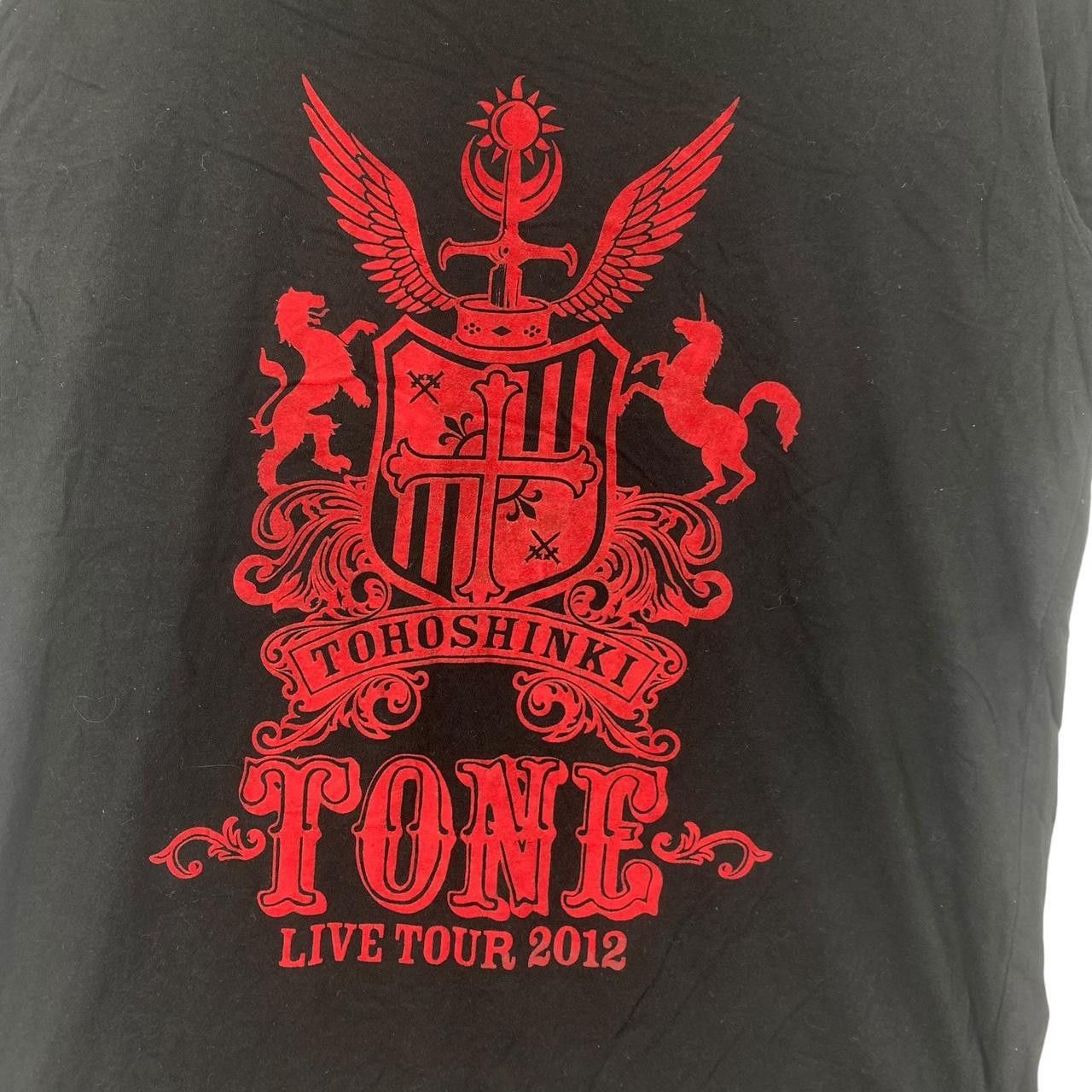 Other TOHOSHINKI TVXQ TONE 2012 Live Tour Boy Band Tee Shirt Top Size L / US 10 / IT 46 - 5 Thumbnail